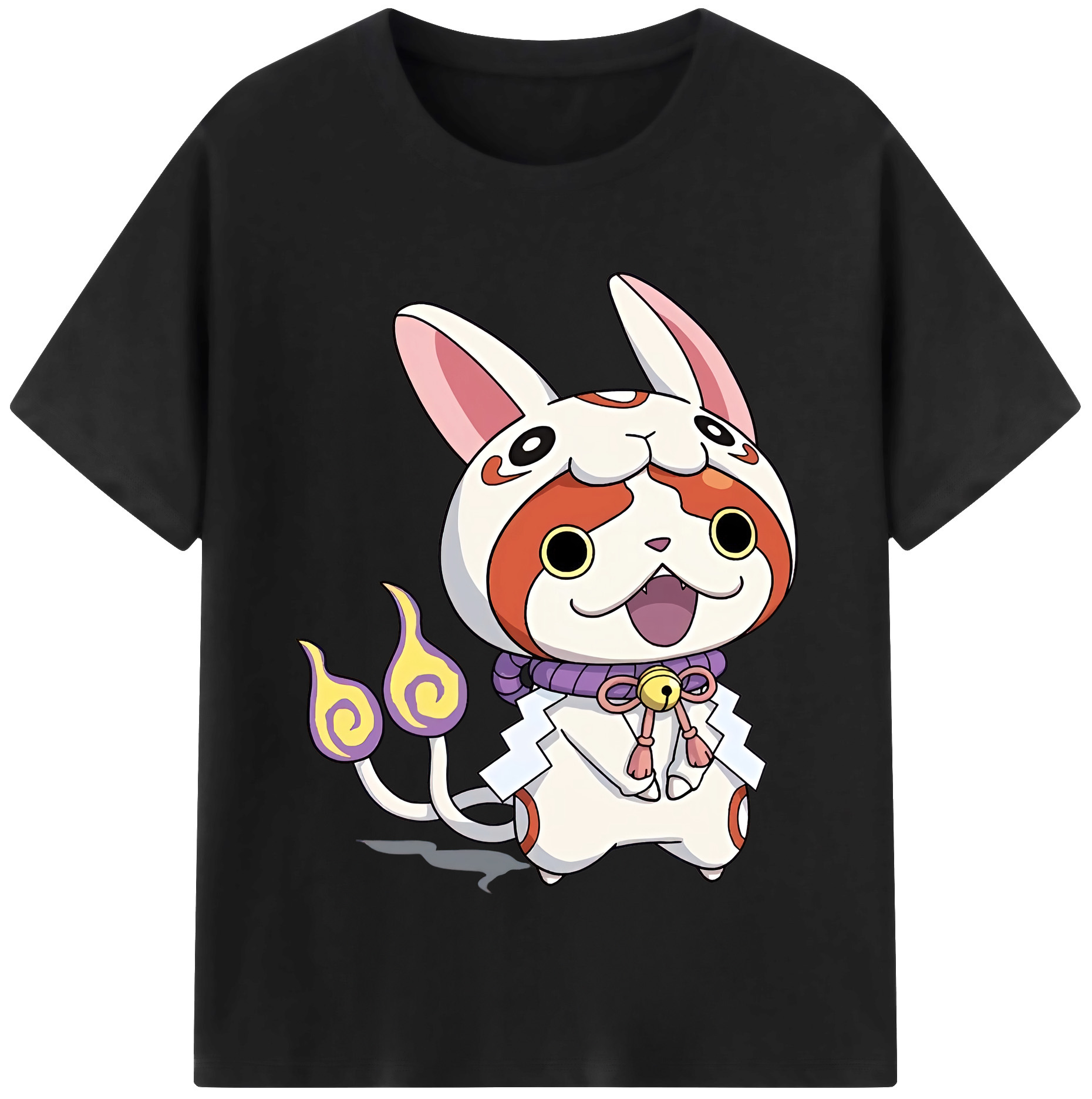 （画像用） 妖怪ウォッチ Yo-kai Watch 綿100％半袖Tシャツ（フロントプリント）