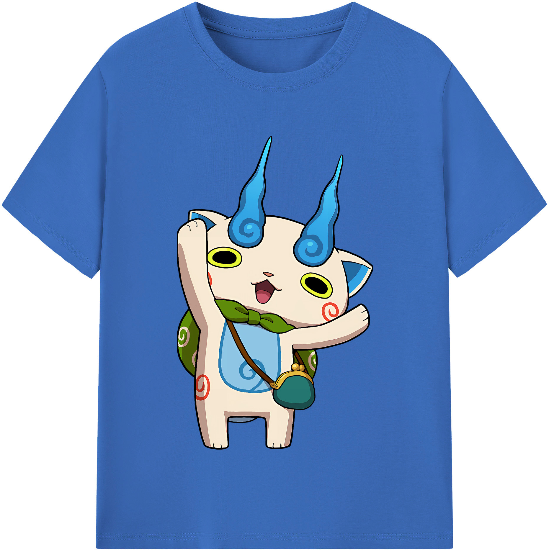 （画像用） 妖怪ウォッチ Yo-kai Watch 綿100％半袖Tシャツ（フロントプリント）