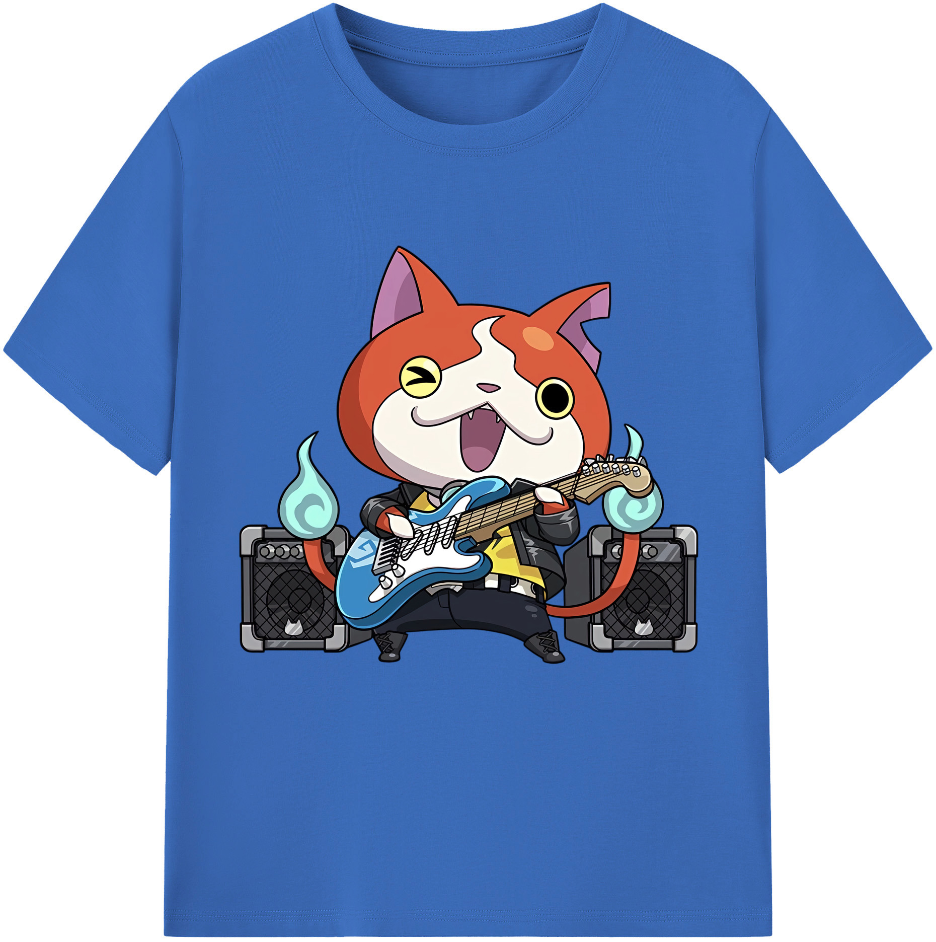 （画像用） 妖怪ウォッチ Yo-kai Watch 綿100％半袖Tシャツ（フロントプリント）