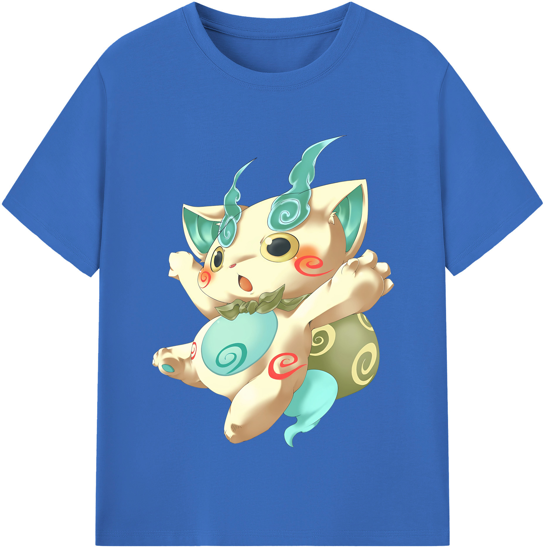 （画像用） 妖怪ウォッチ Yo-kai Watch 綿100％半袖Tシャツ（フロントプリント）