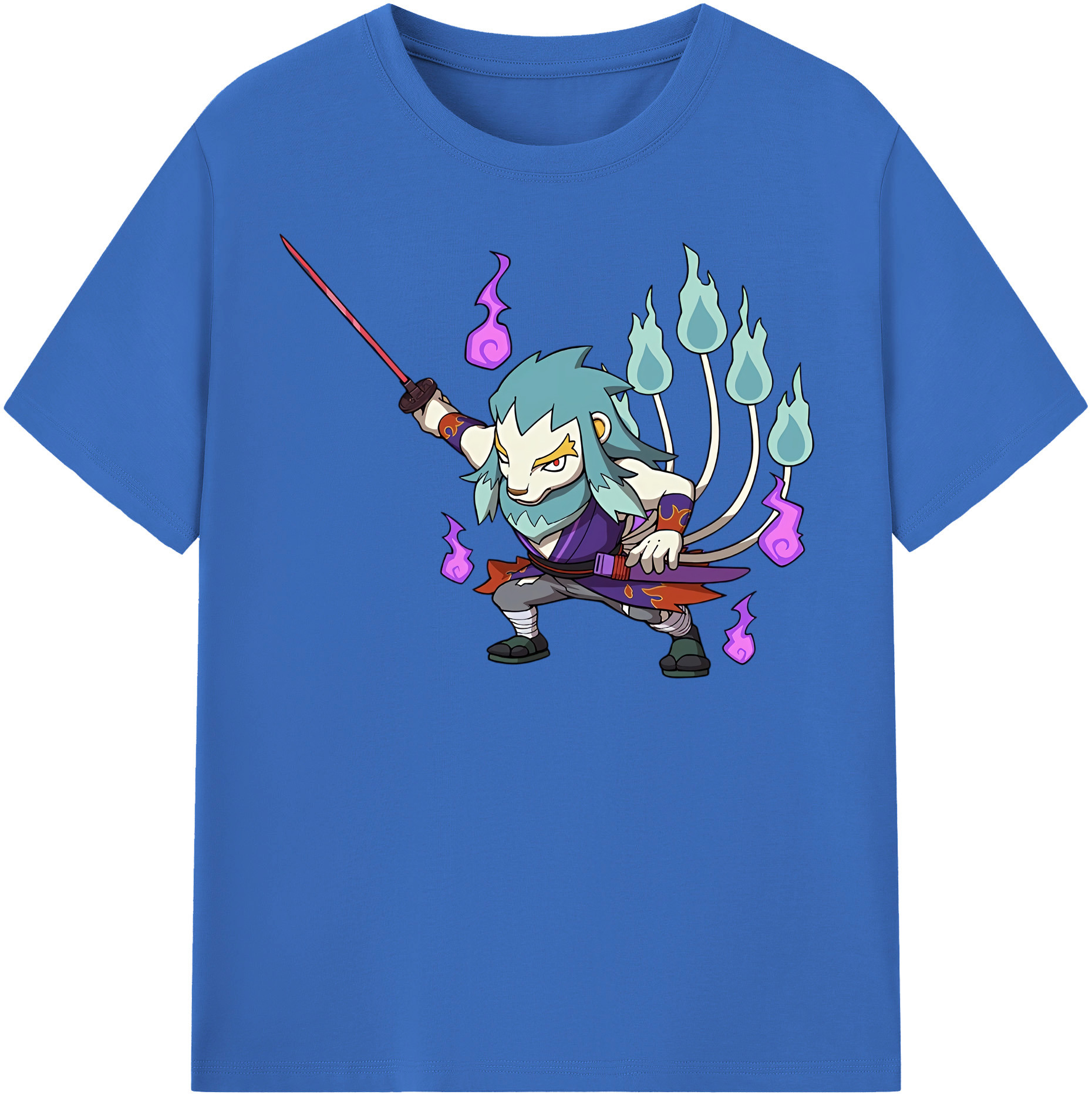 （画像用） 妖怪ウォッチ Yo-kai Watch 綿100％半袖Tシャツ（フロントプリント）