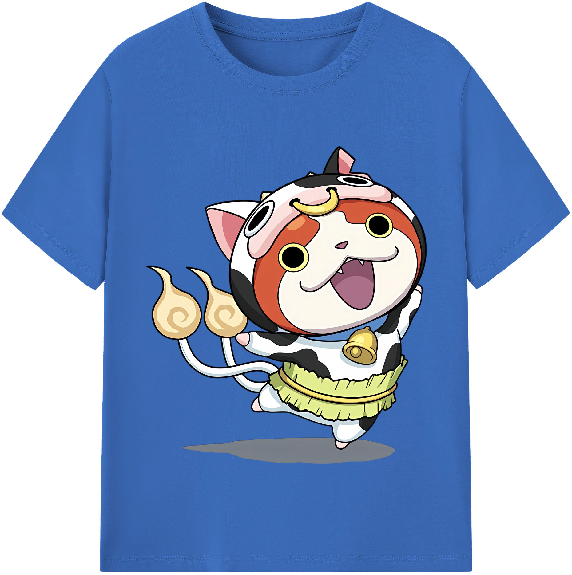 （画像用） 妖怪ウォッチ Yo-kai Watch 綿100％半袖Tシャツ（フロントプリント）