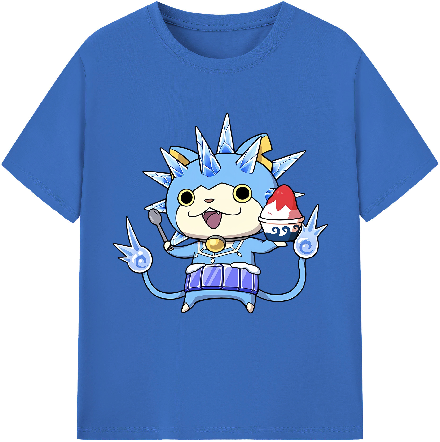 （画像用） 妖怪ウォッチ Yo-kai Watch 綿100％半袖Tシャツ（フロントプリント）