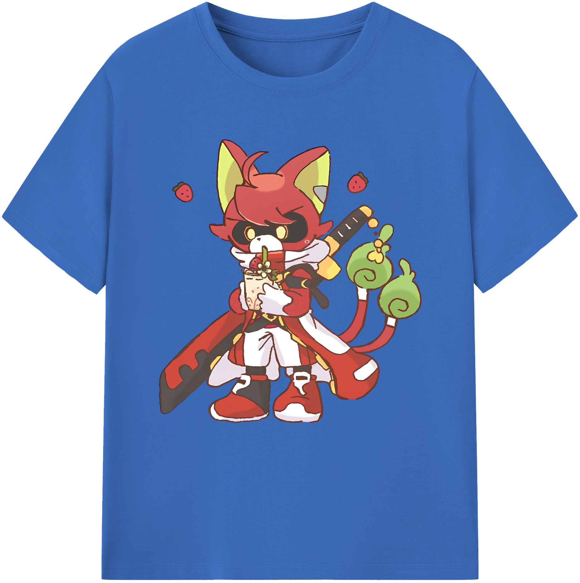 （画像用） 妖怪ウォッチ Yo-kai Watch 綿100％半袖Tシャツ（フロントプリント）