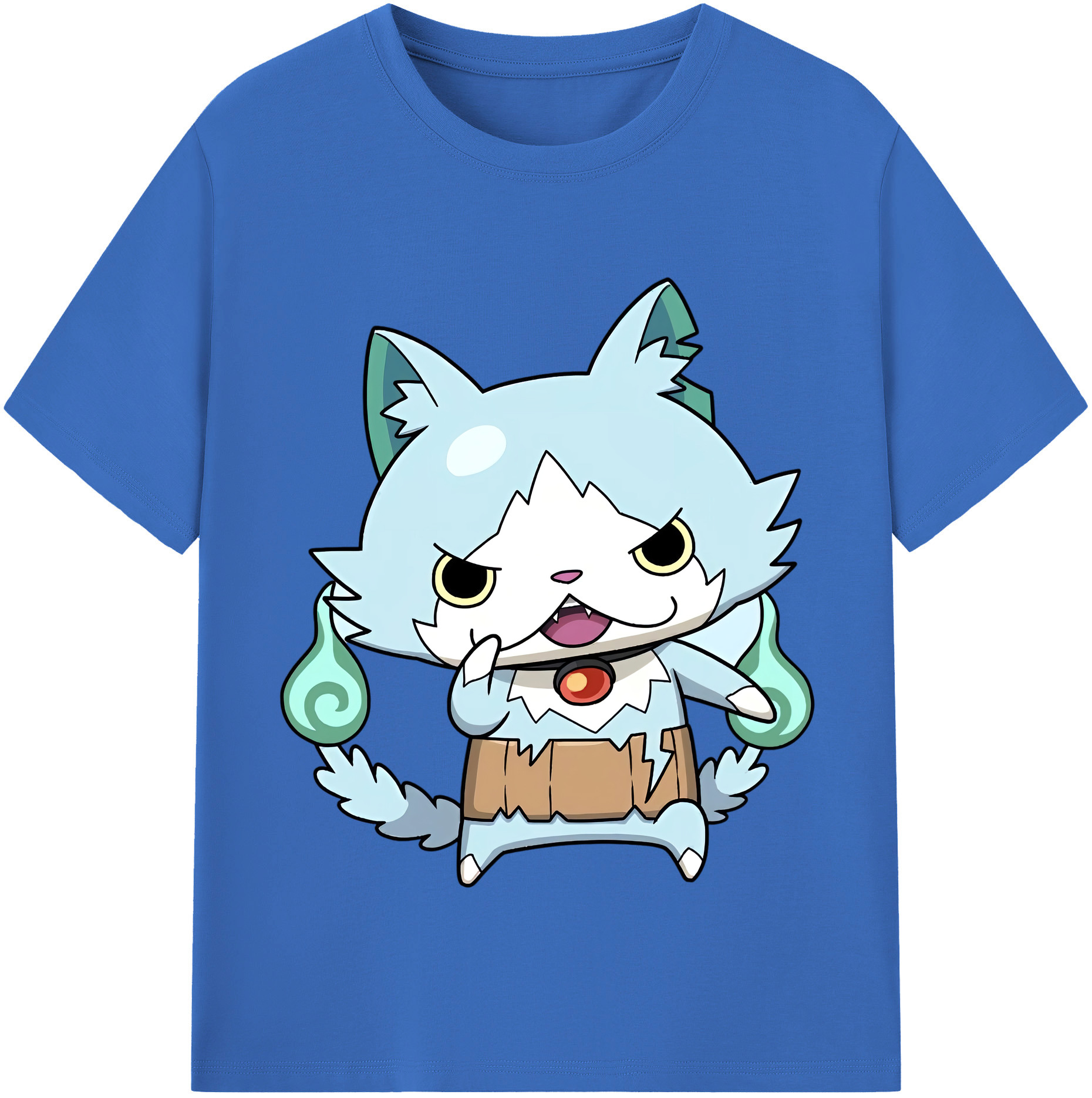 （画像用） 妖怪ウォッチ Yo-kai Watch 綿100％半袖Tシャツ（フロントプリント）