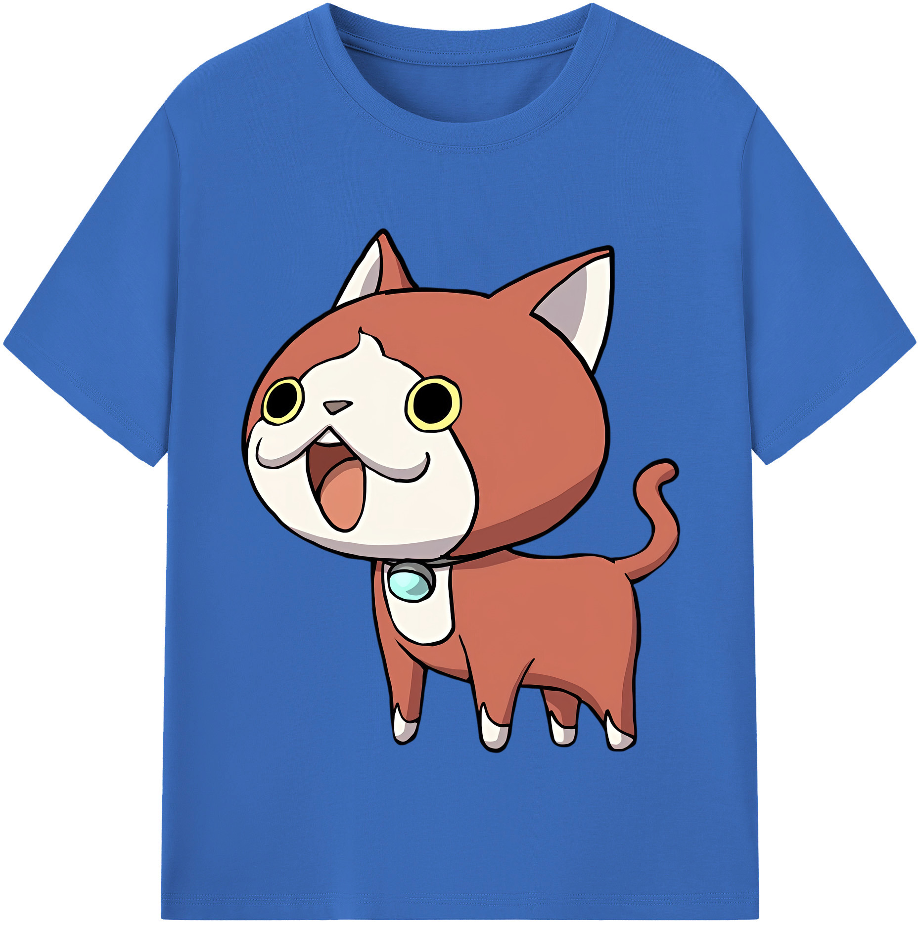 （画像用） 妖怪ウォッチ Yo-kai Watch 綿100％半袖Tシャツ（フロントプリント）