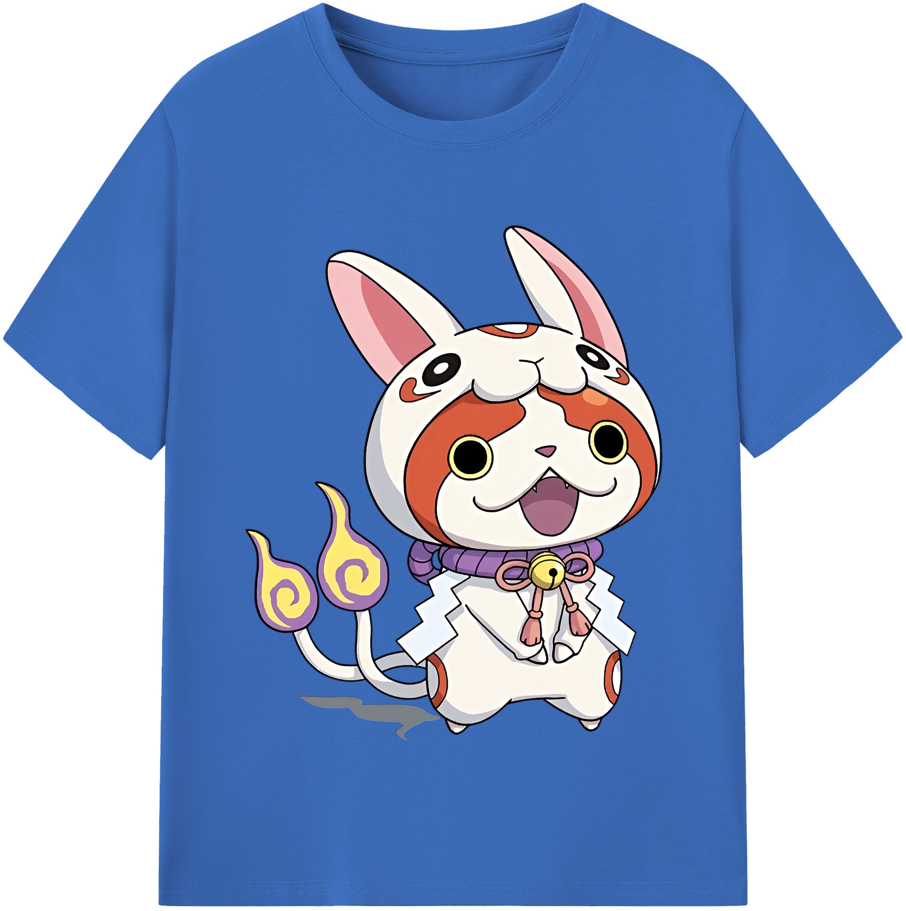 （画像用） 妖怪ウォッチ Yo-kai Watch 綿100％半袖Tシャツ（フロントプリント）