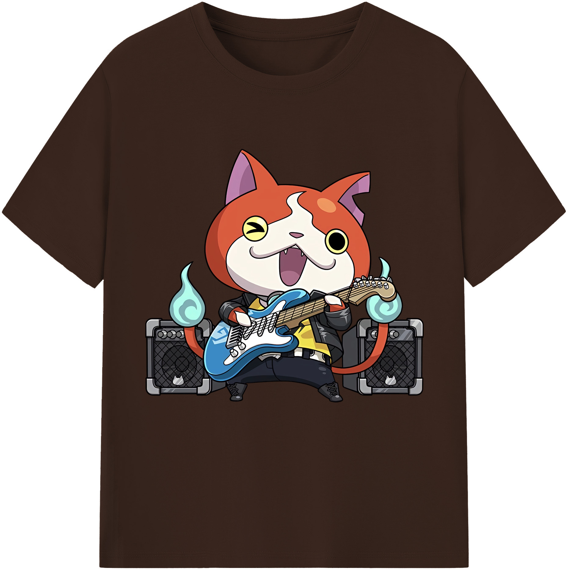 （画像用） 妖怪ウォッチ Yo-kai Watch 綿100％半袖Tシャツ（フロントプリント）