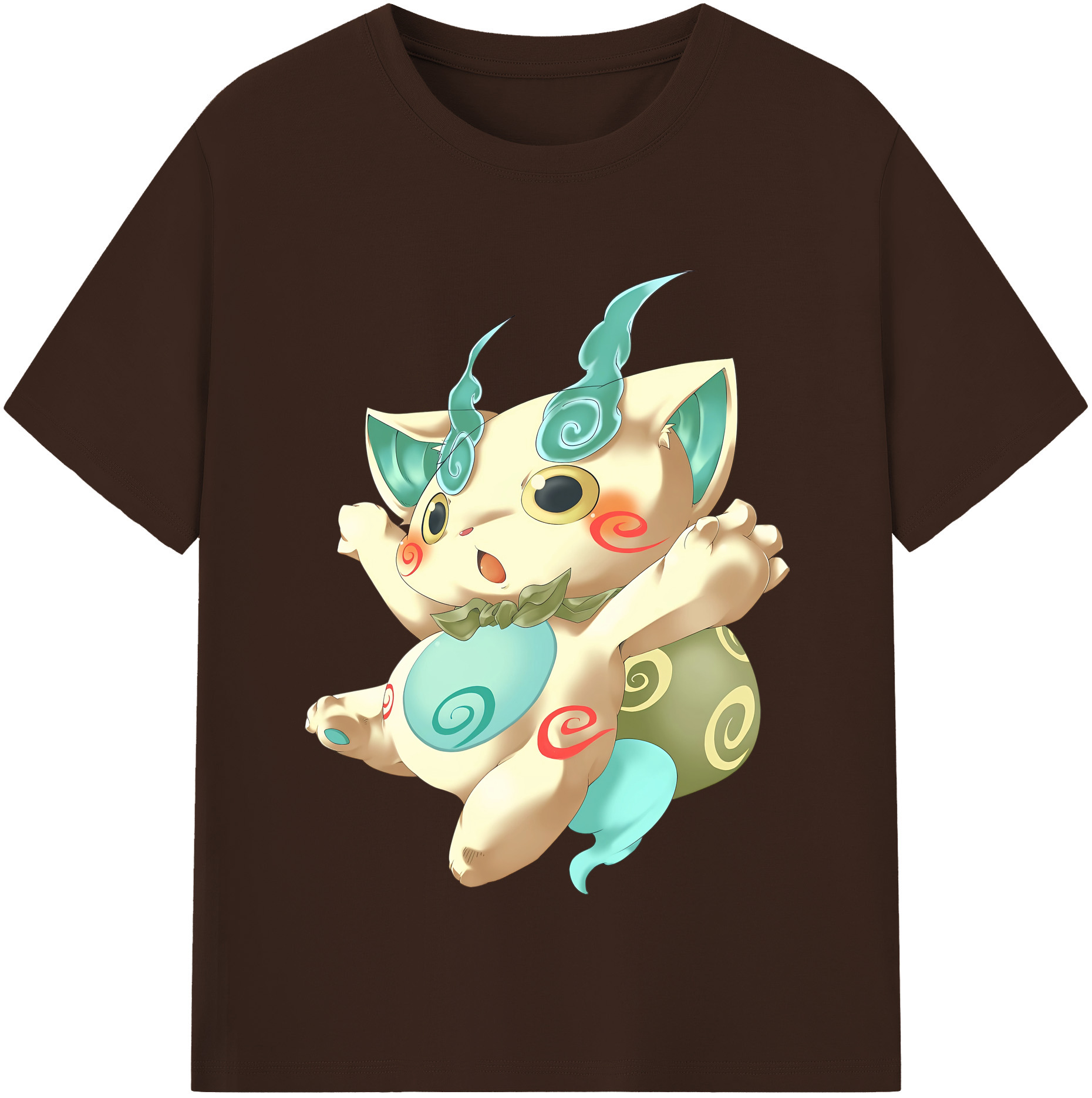 （画像用） 妖怪ウォッチ Yo-kai Watch 綿100％半袖Tシャツ（フロントプリント）