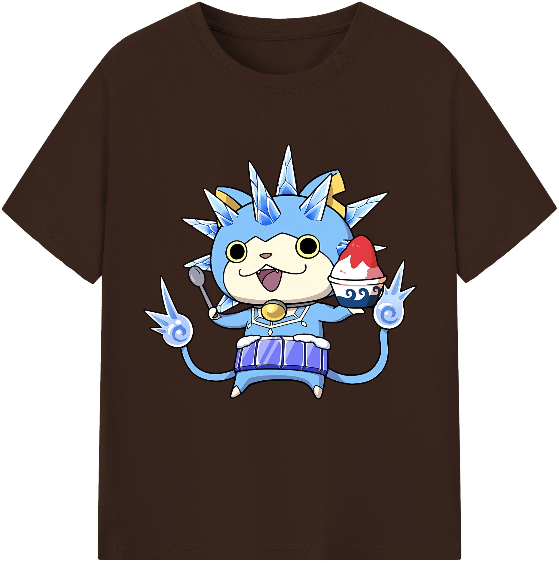 （画像用） 妖怪ウォッチ Yo-kai Watch 綿100％半袖Tシャツ（フロントプリント）