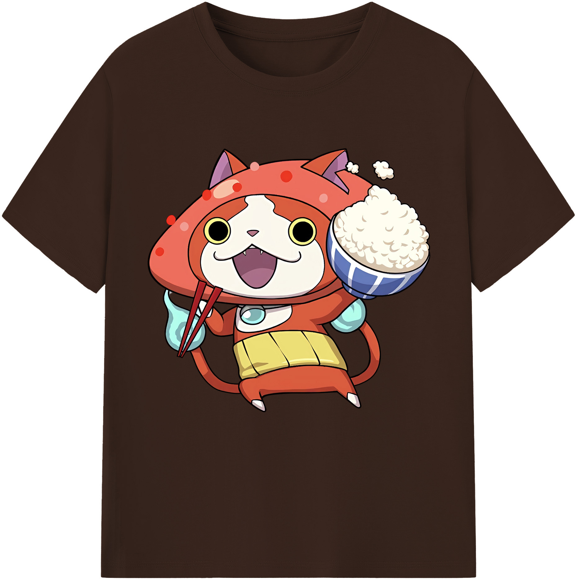 （画像用） 妖怪ウォッチ Yo-kai Watch 綿100％半袖Tシャツ（フロントプリント）