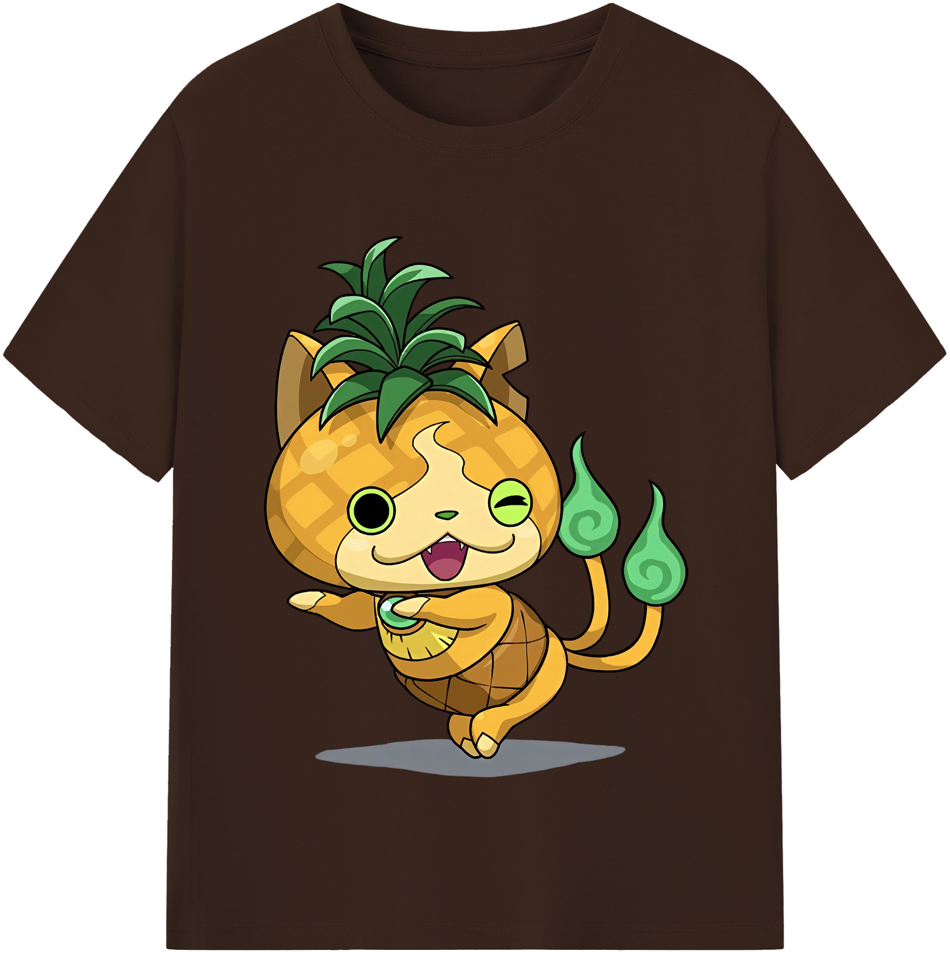 （画像用） 妖怪ウォッチ Yo-kai Watch 綿100％半袖Tシャツ（フロントプリント）