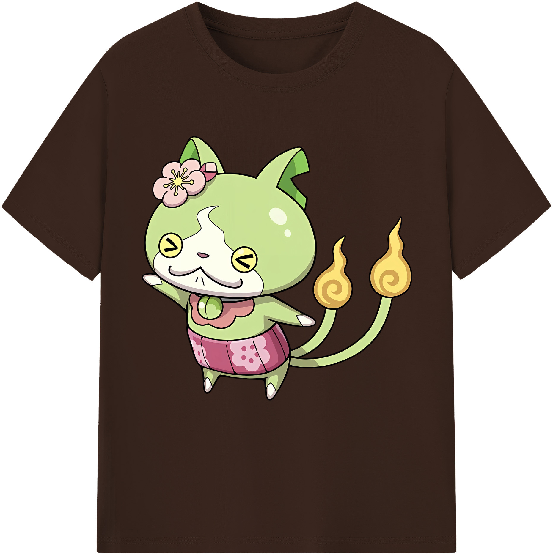 （画像用） 妖怪ウォッチ Yo-kai Watch 綿100％半袖Tシャツ（フロントプリント）