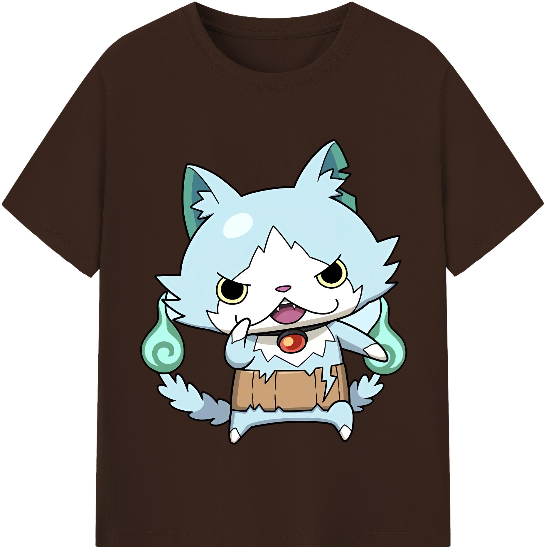 （画像用） 妖怪ウォッチ Yo-kai Watch 綿100％半袖Tシャツ（フロントプリント）