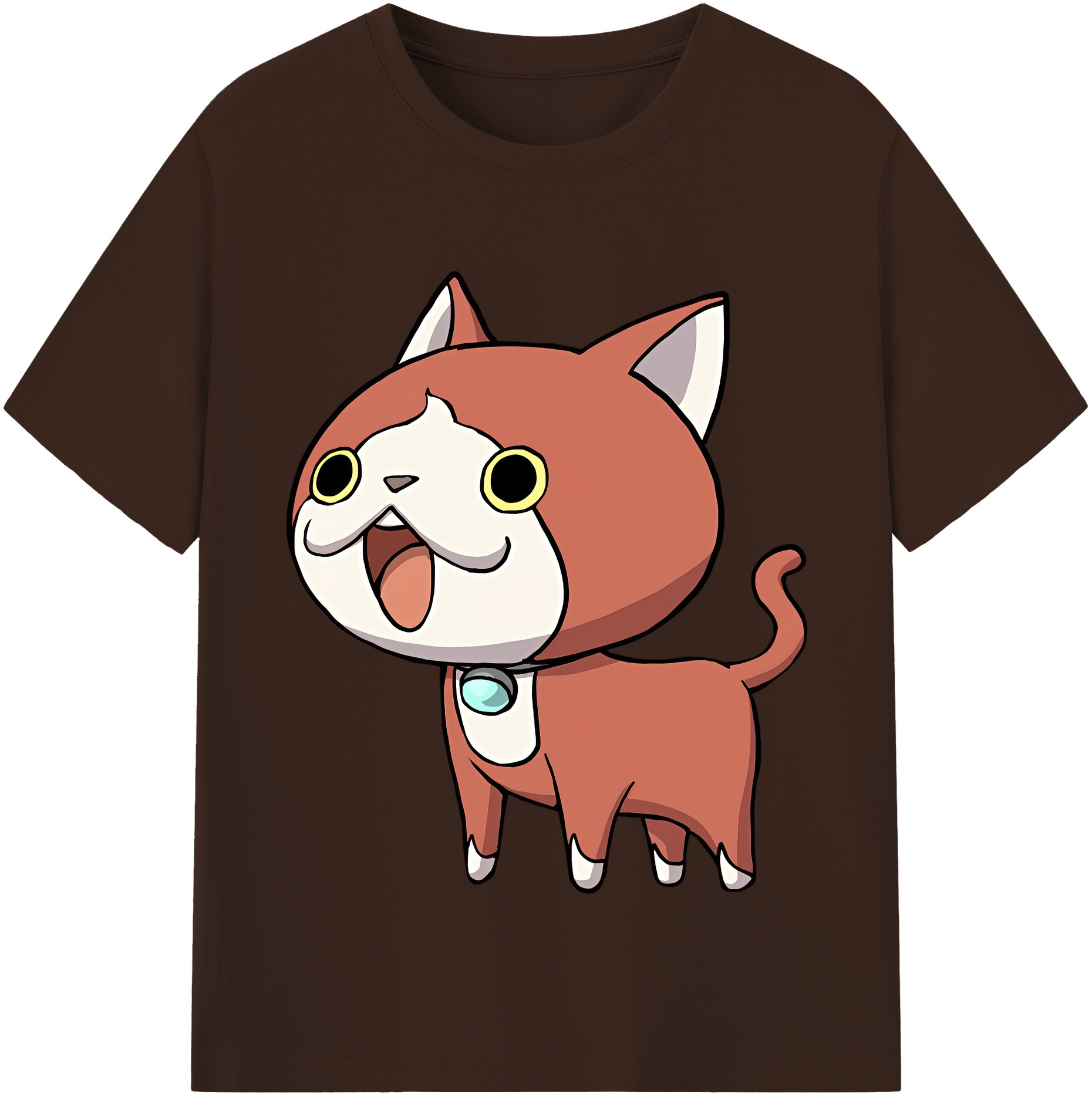（画像用） 妖怪ウォッチ Yo-kai Watch 綿100％半袖Tシャツ（フロントプリント）