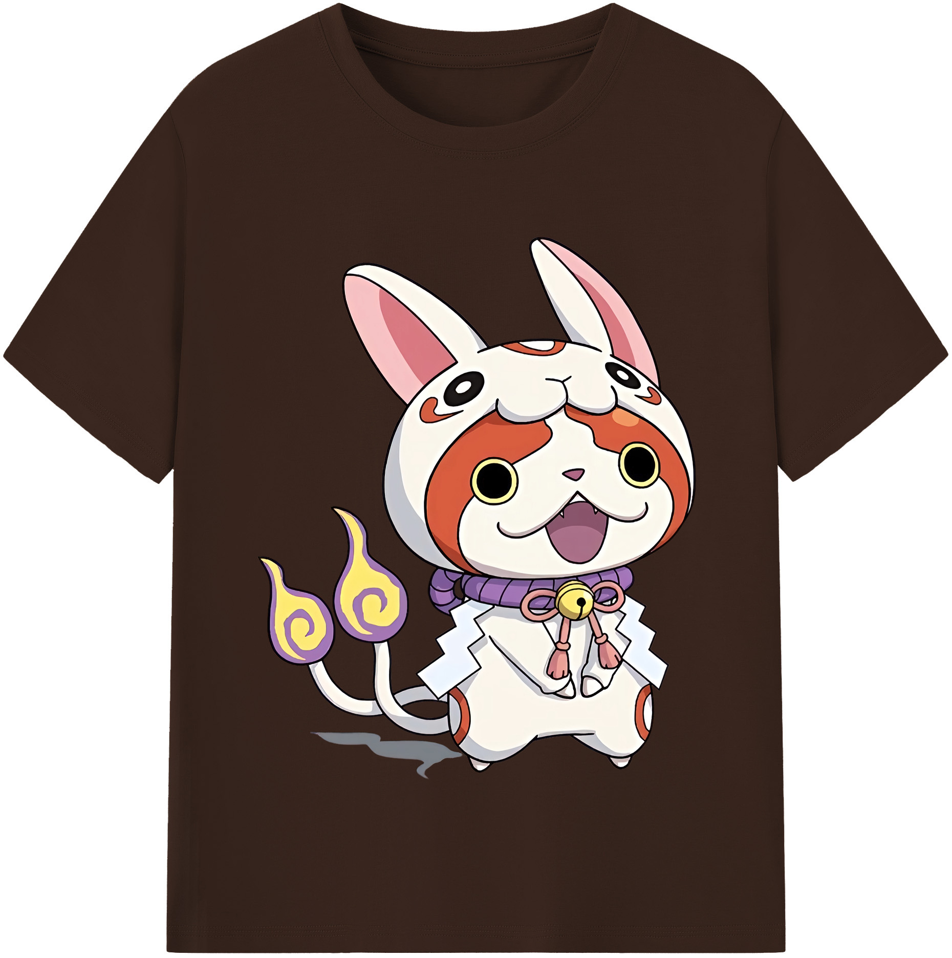 （画像用） 妖怪ウォッチ Yo-kai Watch 綿100％半袖Tシャツ（フロントプリント）