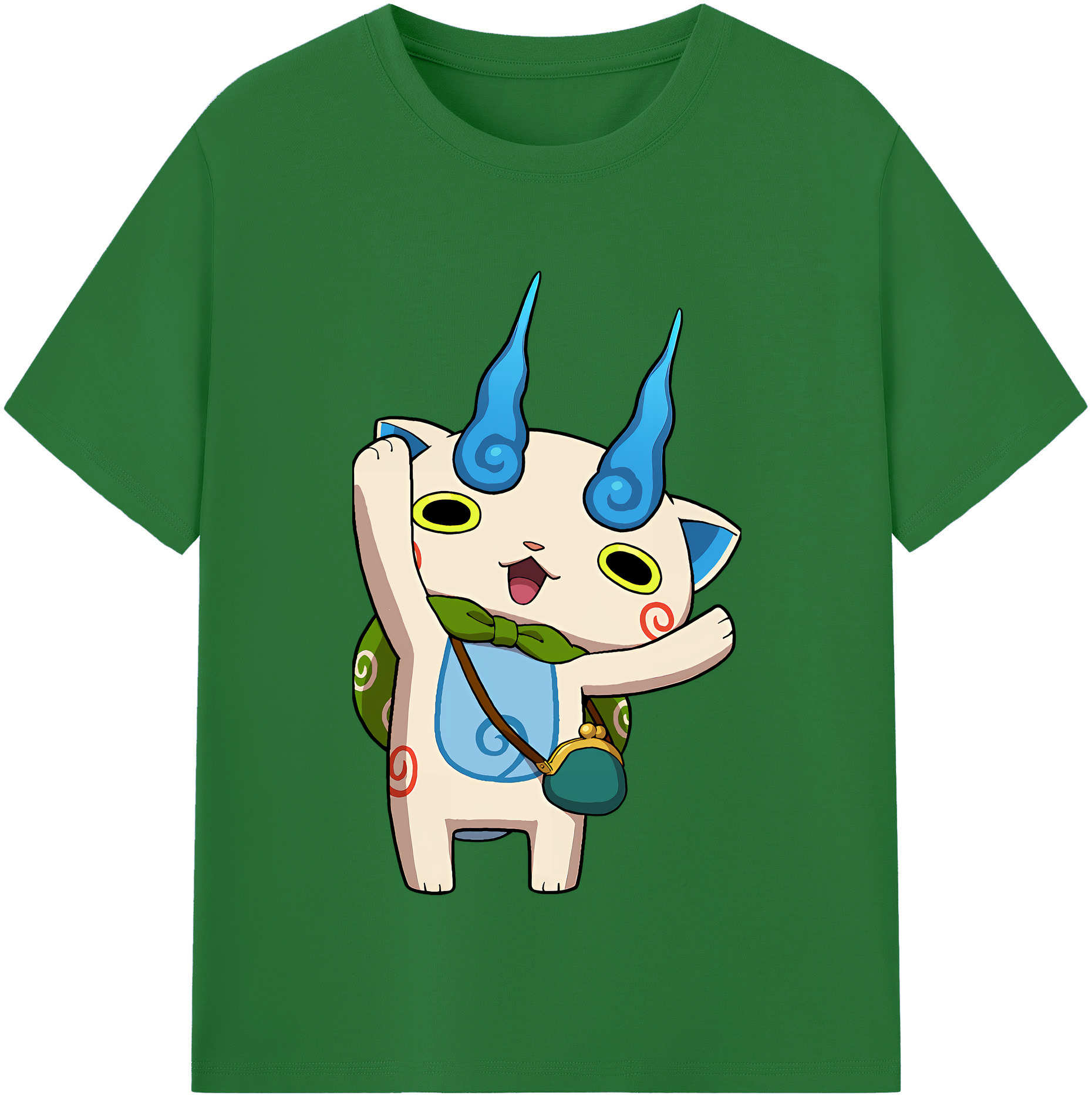 （画像用） 妖怪ウォッチ Yo-kai Watch 綿100％半袖Tシャツ（フロントプリント）