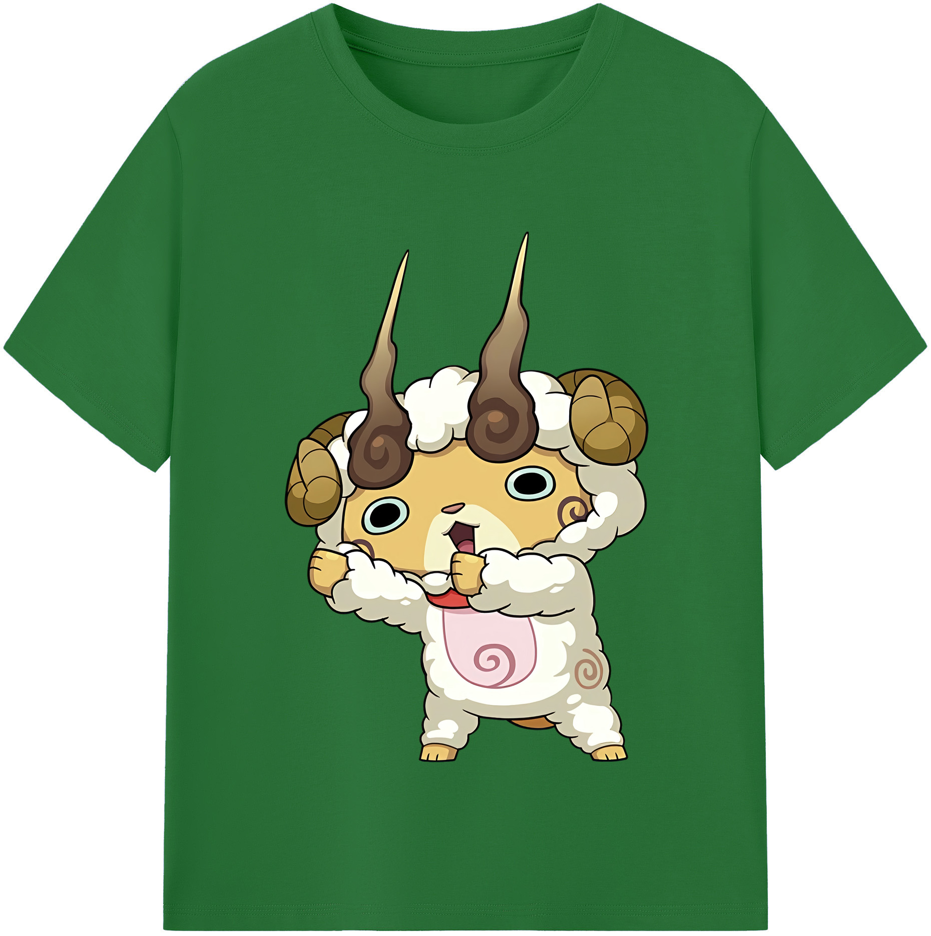 （画像用） 妖怪ウォッチ Yo-kai Watch 綿100％半袖Tシャツ（フロントプリント）