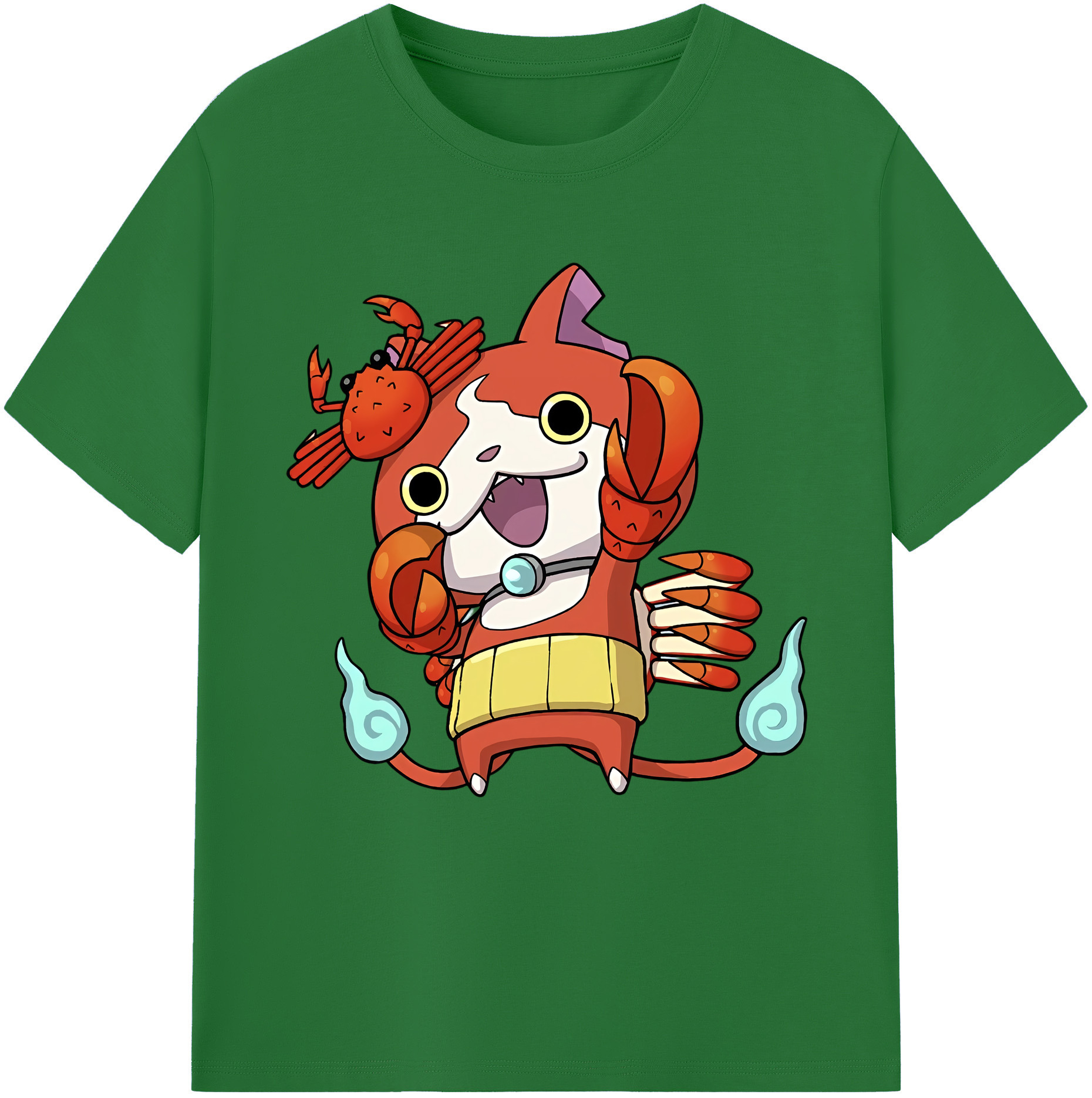 （画像用） 妖怪ウォッチ Yo-kai Watch 綿100％半袖Tシャツ（フロントプリント）