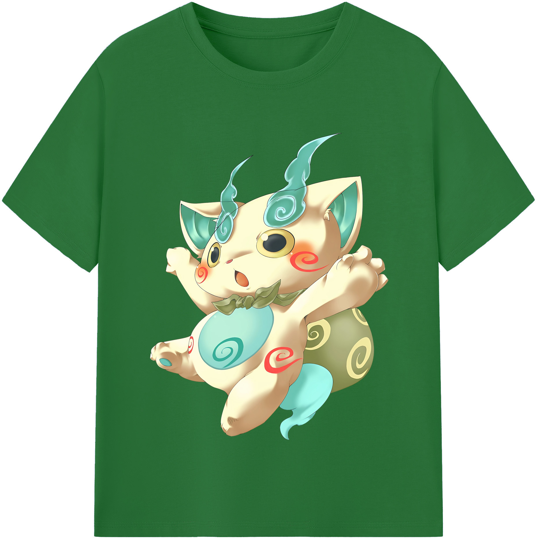 （画像用） 妖怪ウォッチ Yo-kai Watch 綿100％半袖Tシャツ（フロントプリント）