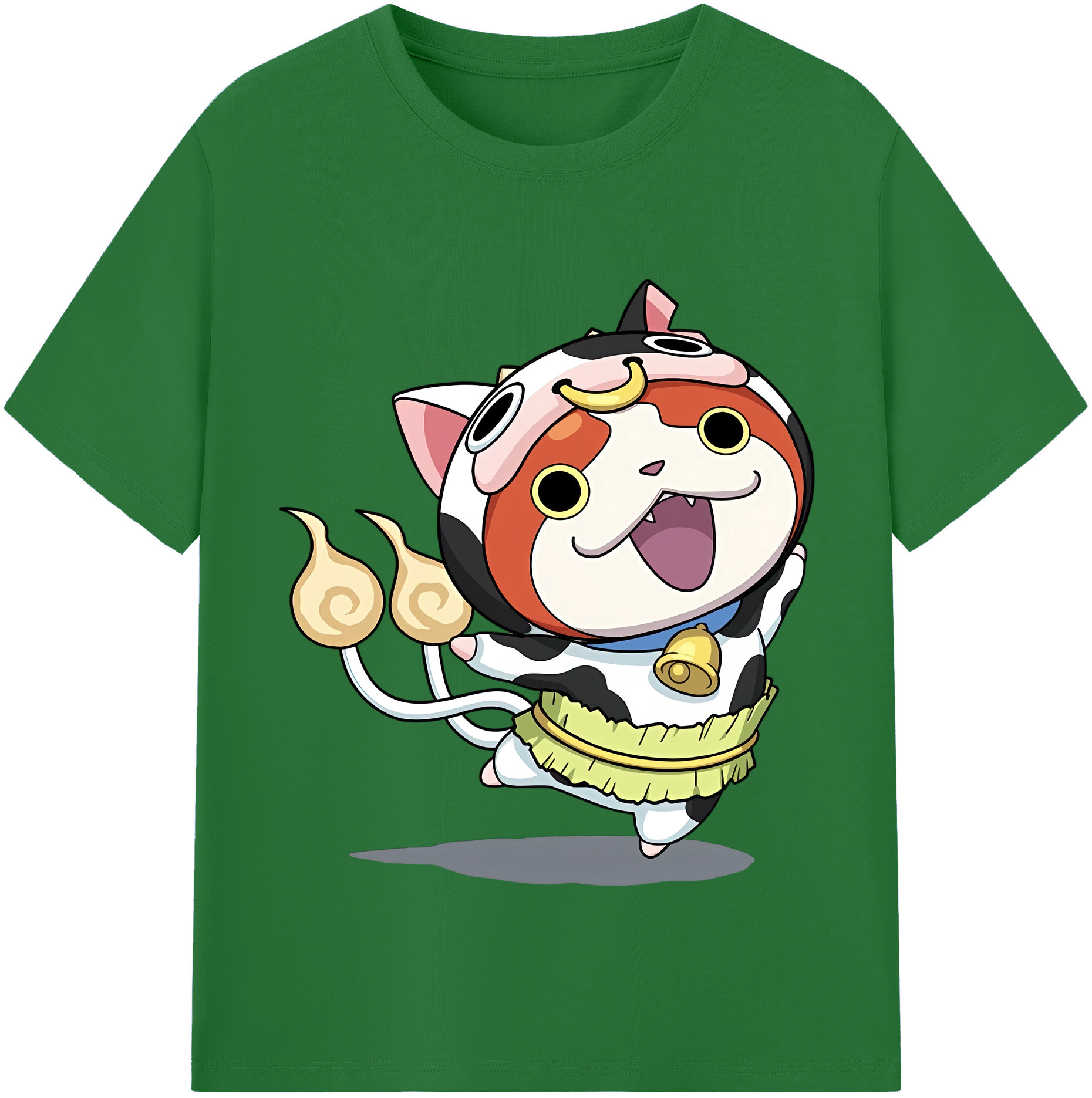 （画像用） 妖怪ウォッチ Yo-kai Watch 綿100％半袖Tシャツ（フロントプリント）