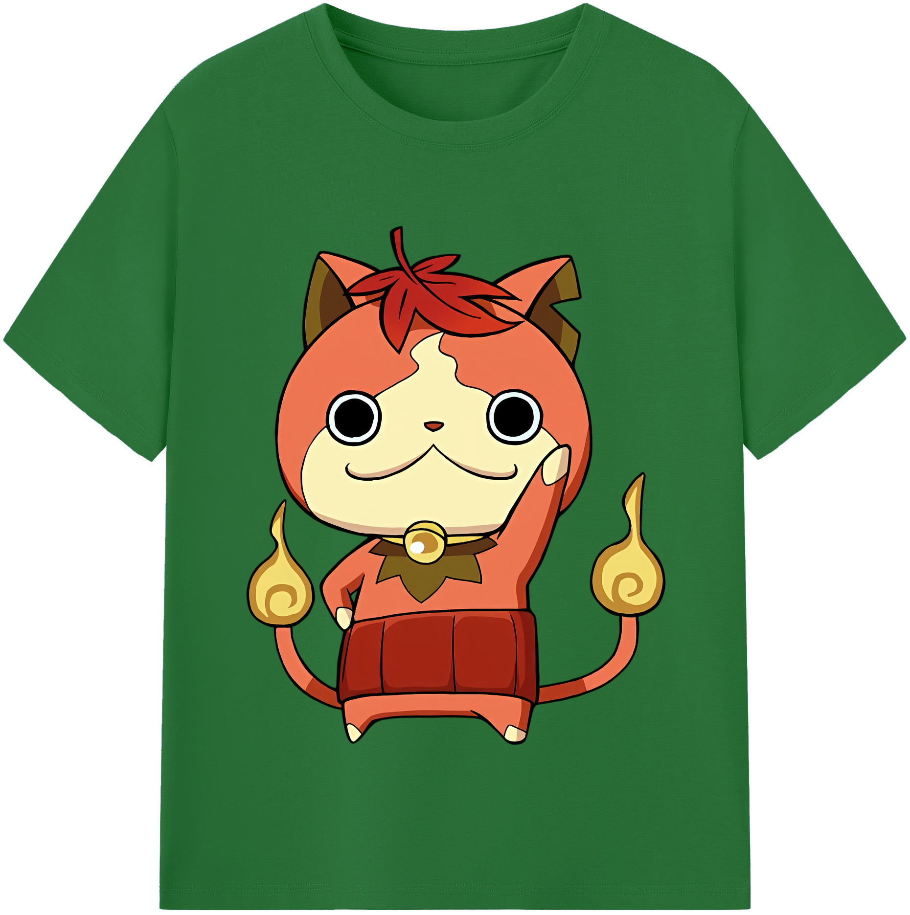 （画像用） 妖怪ウォッチ Yo-kai Watch 綿100％半袖Tシャツ（フロントプリント）