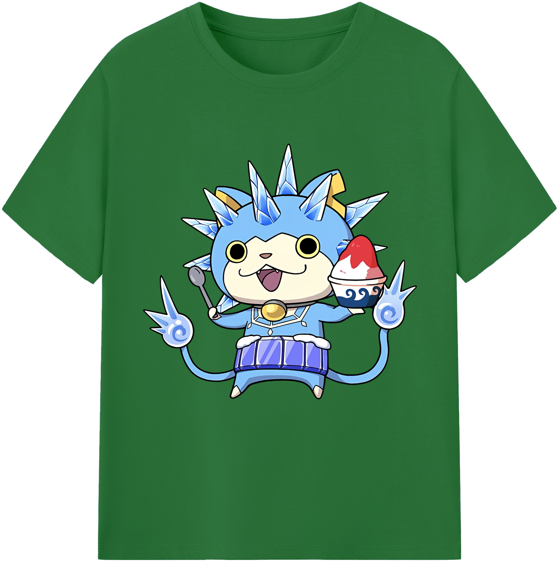（画像用） 妖怪ウォッチ Yo-kai Watch 綿100％半袖Tシャツ（フロントプリント）