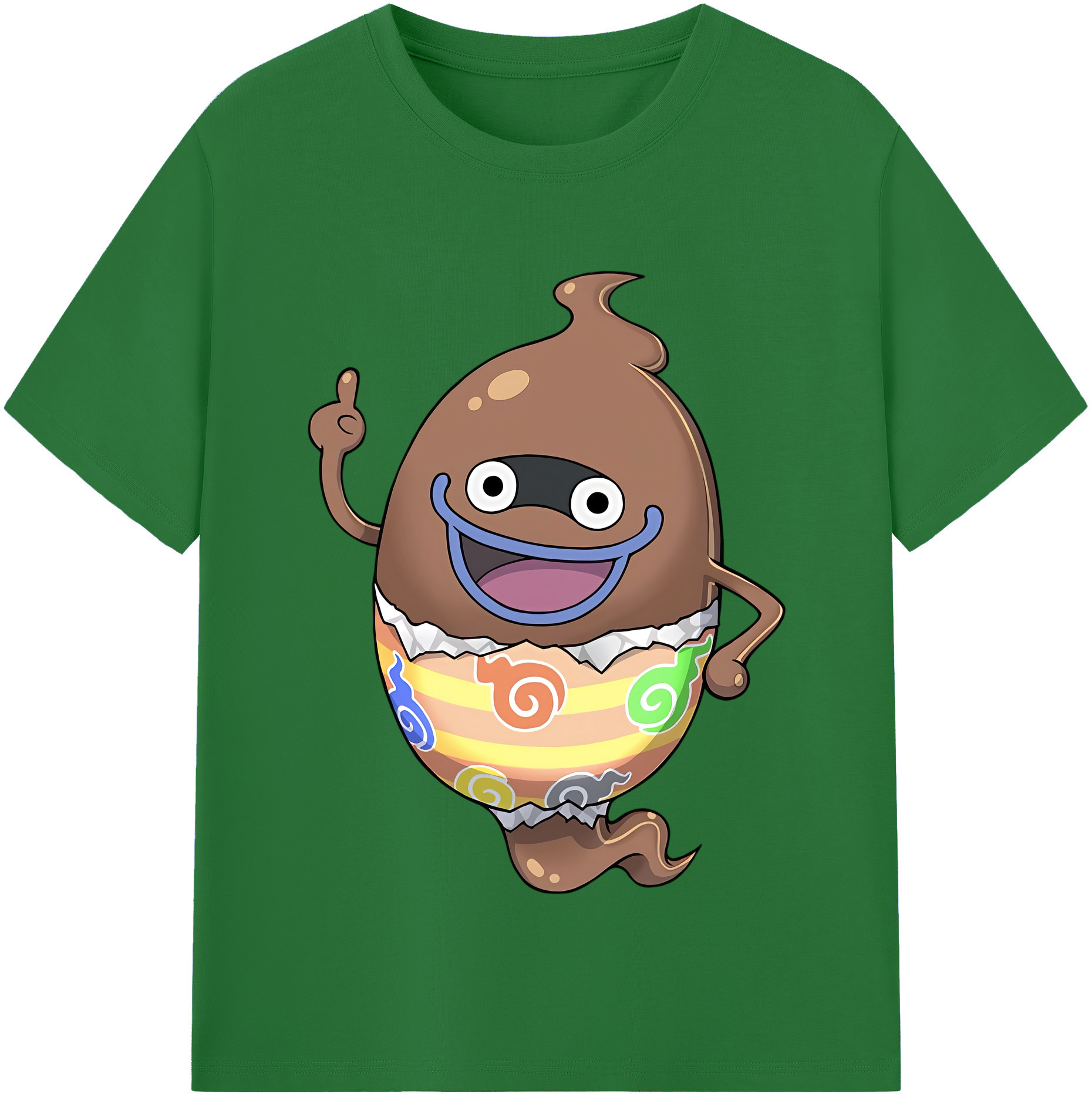 （画像用） 妖怪ウォッチ Yo-kai Watch 綿100％半袖Tシャツ（フロントプリント）