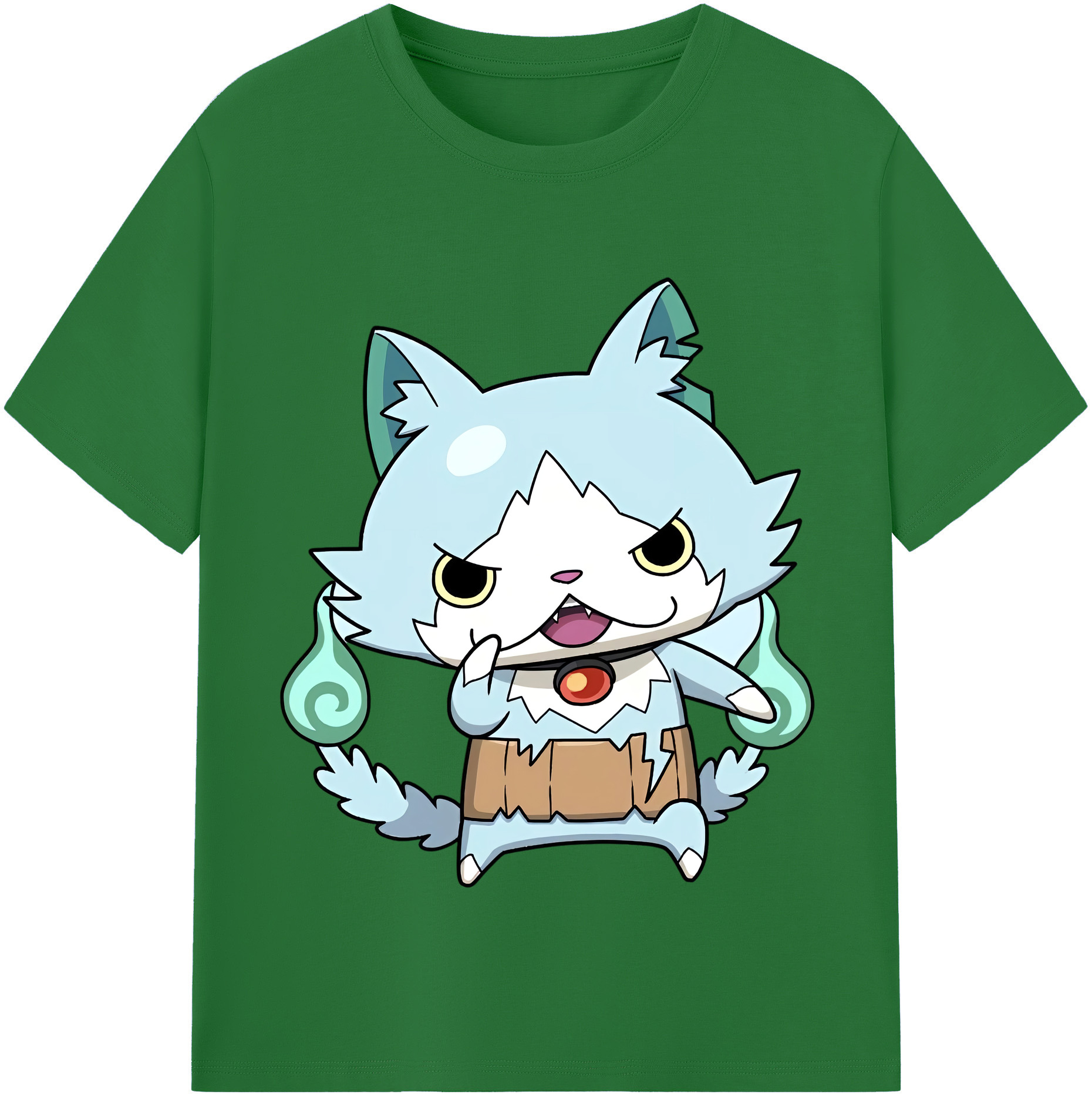 （画像用） 妖怪ウォッチ Yo-kai Watch 綿100％半袖Tシャツ（フロントプリント）