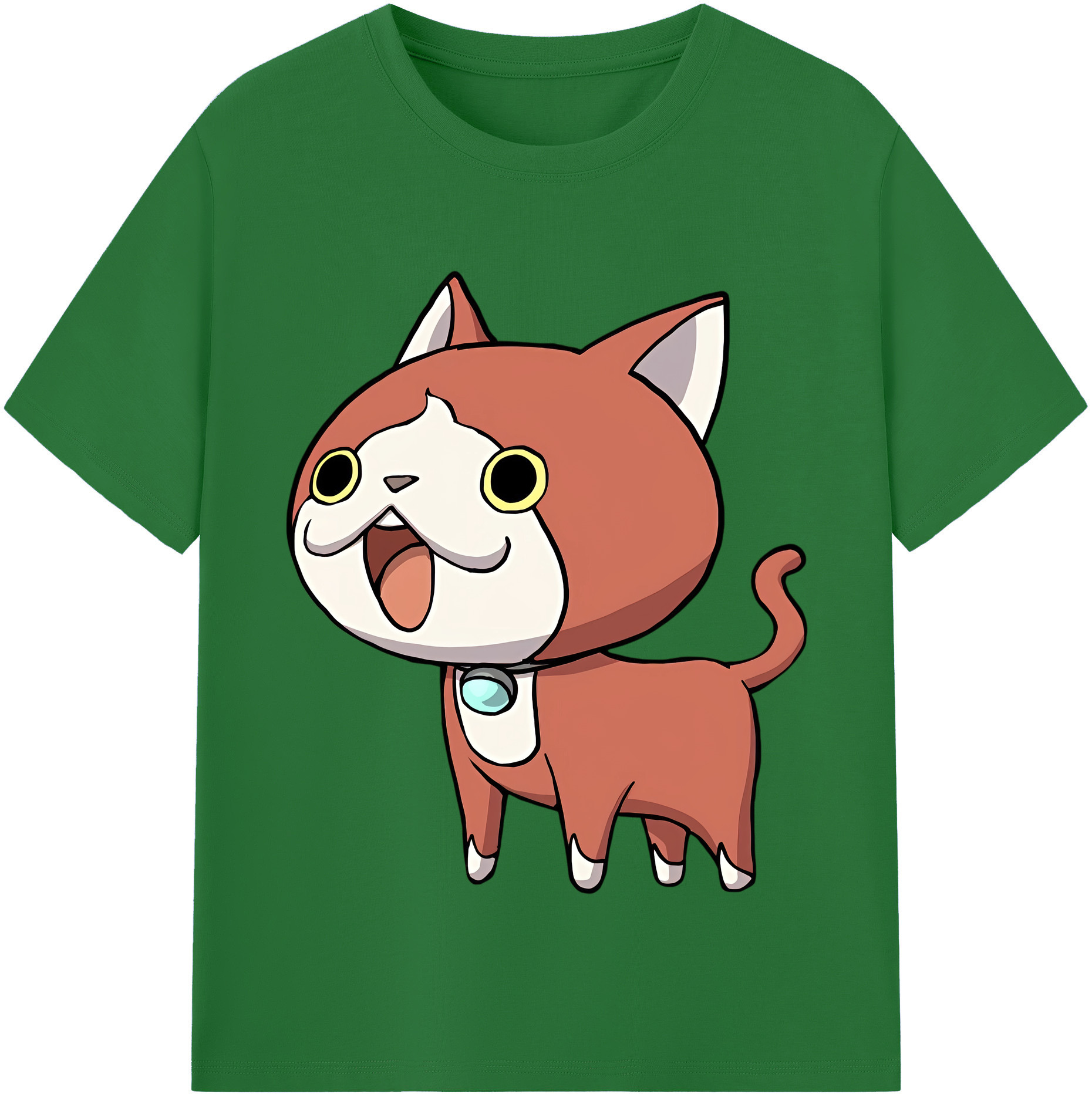 （画像用） 妖怪ウォッチ Yo-kai Watch 綿100％半袖Tシャツ（フロントプリント）