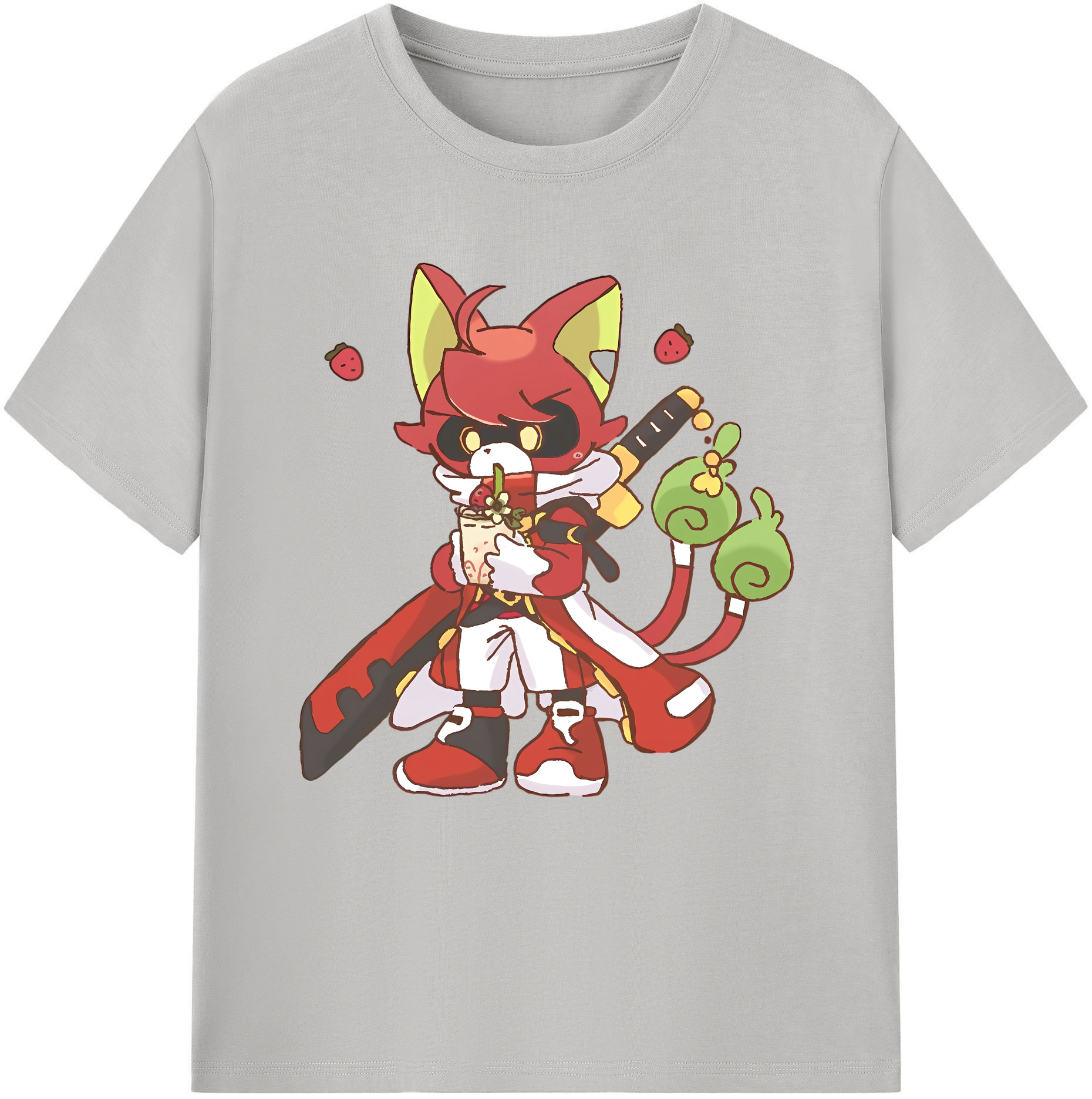 （画像用） 妖怪ウォッチ Yo-kai Watch 綿100％半袖Tシャツ（フロントプリント）