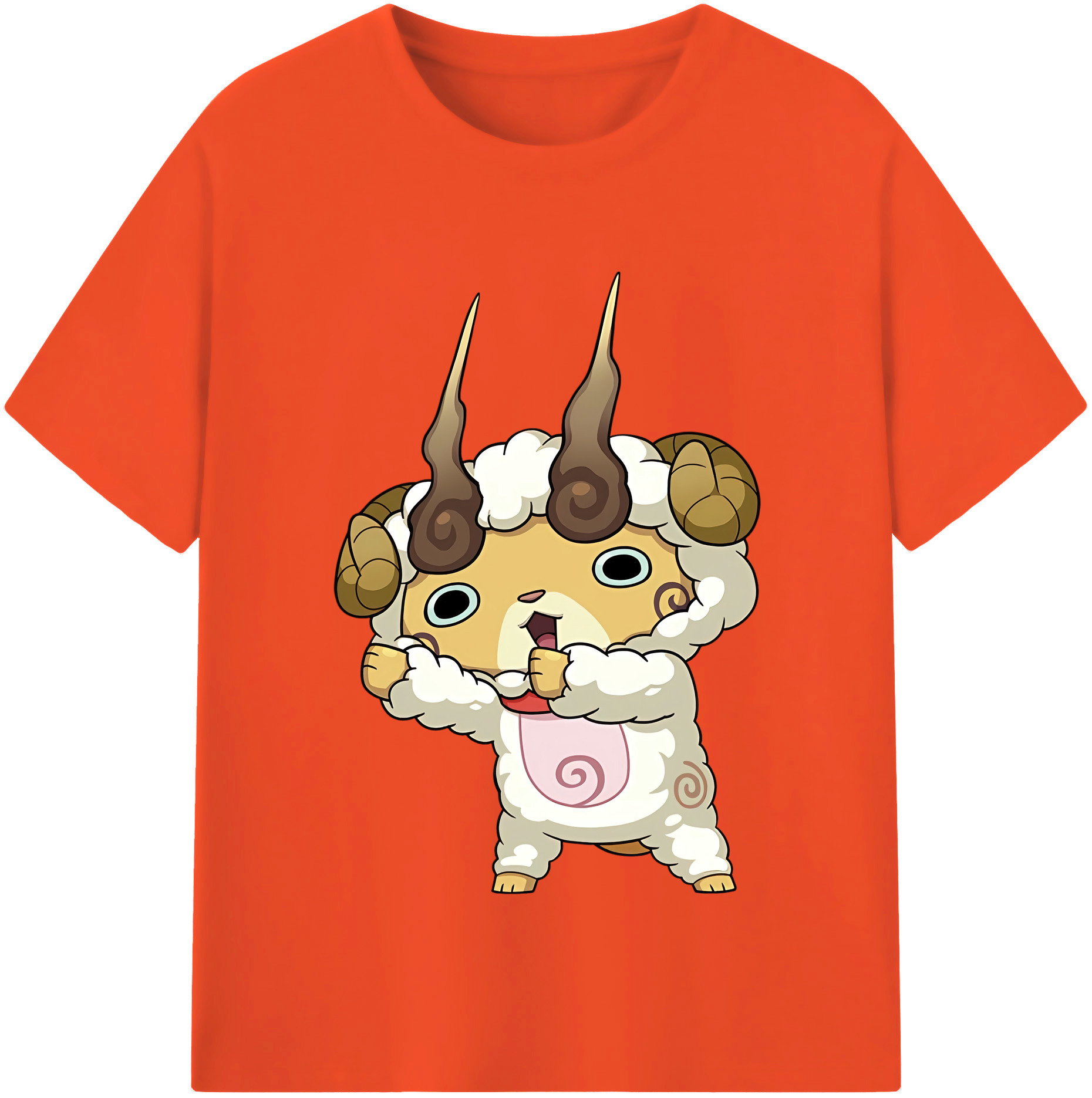 （画像用） 妖怪ウォッチ Yo-kai Watch 綿100％半袖Tシャツ（フロントプリント）