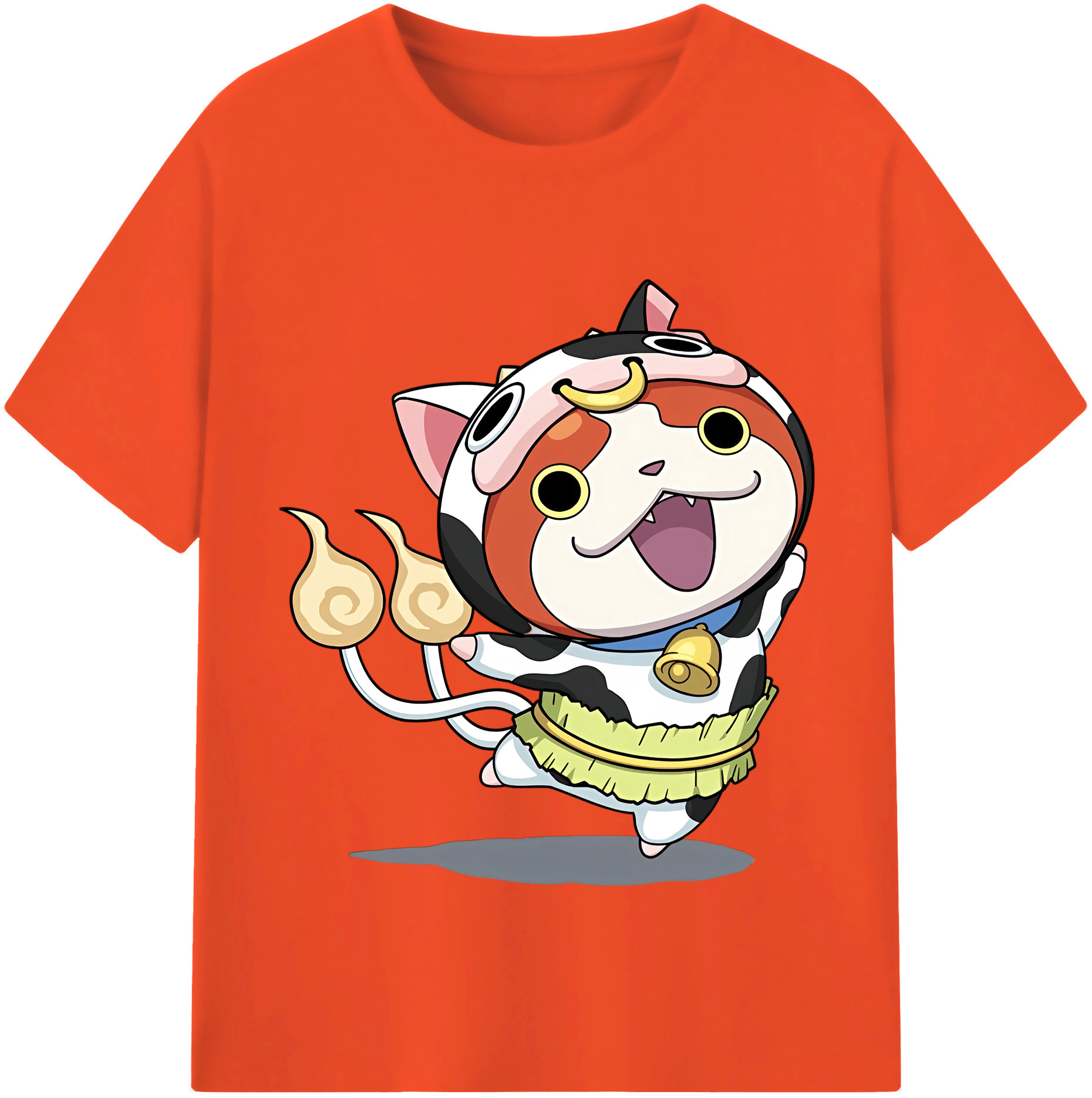 （画像用） 妖怪ウォッチ Yo-kai Watch 綿100％半袖Tシャツ（フロントプリント）