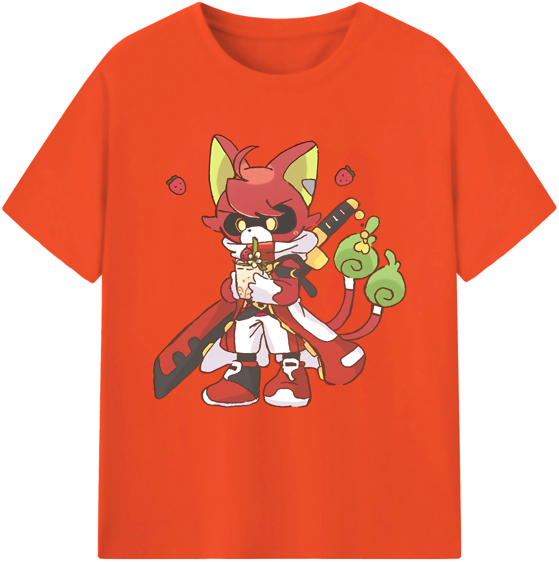 （画像用） 妖怪ウォッチ Yo-kai Watch 綿100％半袖Tシャツ（フロントプリント）