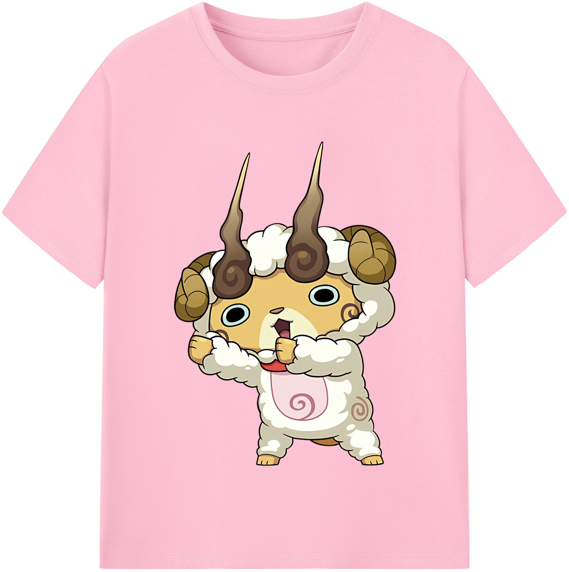 （画像用） 妖怪ウォッチ Yo-kai Watch 綿100％半袖Tシャツ（フロントプリント）