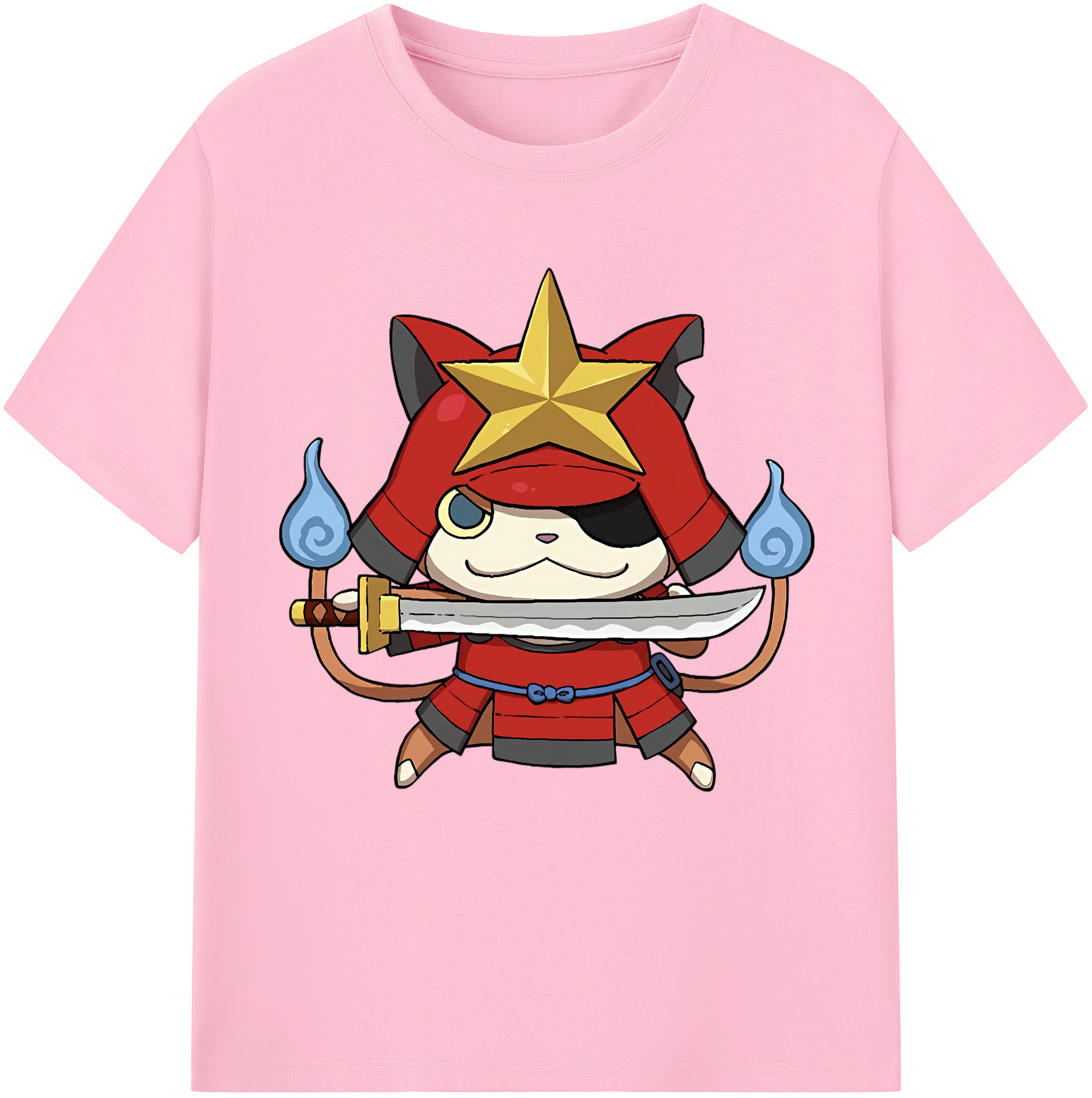（画像用） 妖怪ウォッチ Yo-kai Watch 綿100％半袖Tシャツ（フロントプリント）