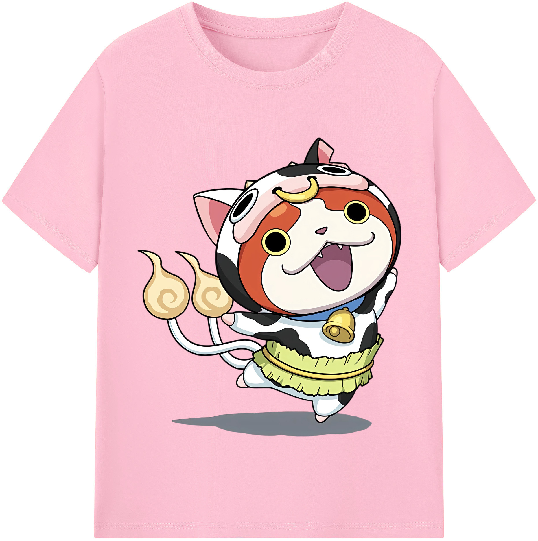 （画像用） 妖怪ウォッチ Yo-kai Watch 綿100％半袖Tシャツ（フロントプリント）