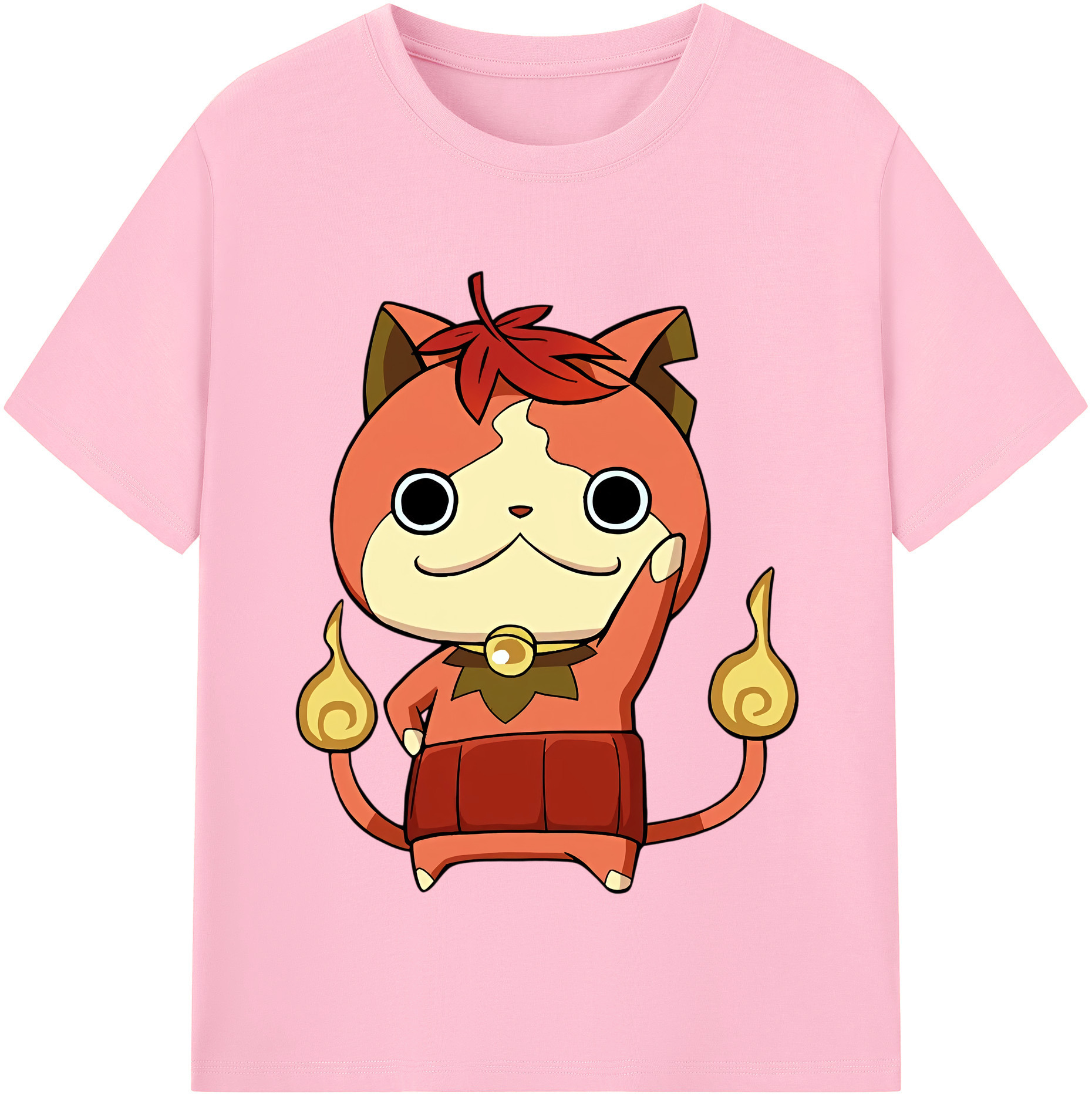 （画像用） 妖怪ウォッチ Yo-kai Watch 綿100％半袖Tシャツ（フロントプリント）