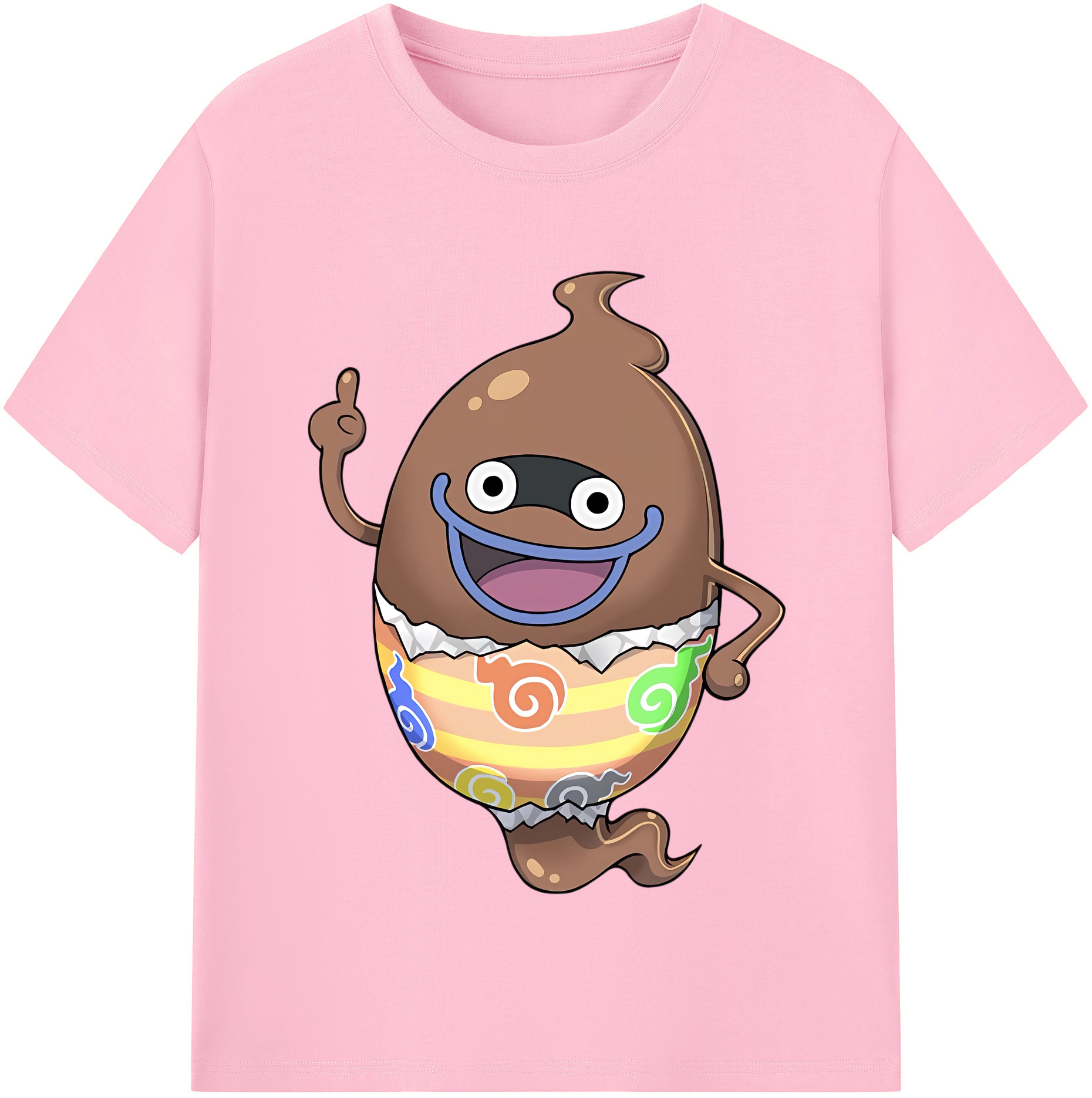 （画像用） 妖怪ウォッチ Yo-kai Watch 綿100％半袖Tシャツ（フロントプリント）