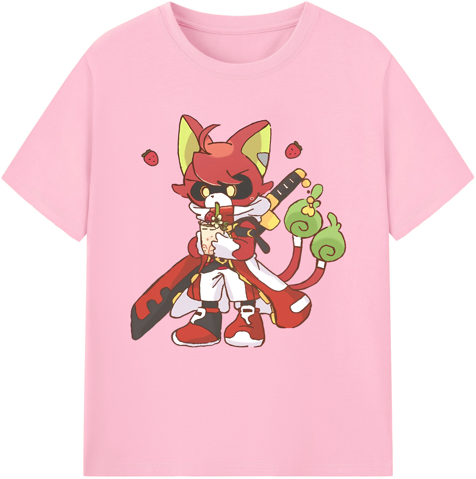 （画像用） 妖怪ウォッチ Yo-kai Watch 綿100％半袖Tシャツ（フロントプリント）