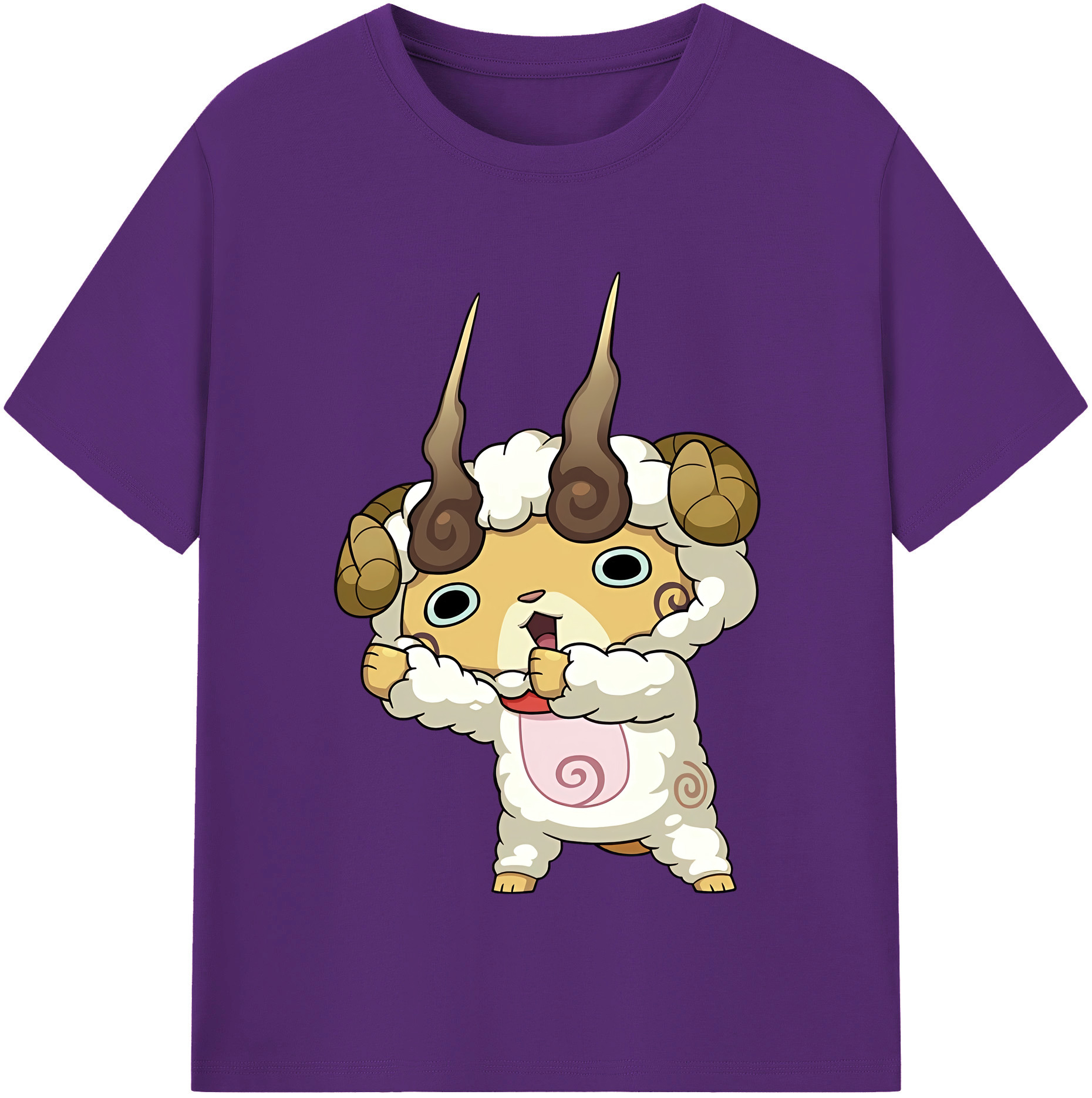 （画像用） 妖怪ウォッチ Yo-kai Watch 綿100％半袖Tシャツ（フロントプリント）