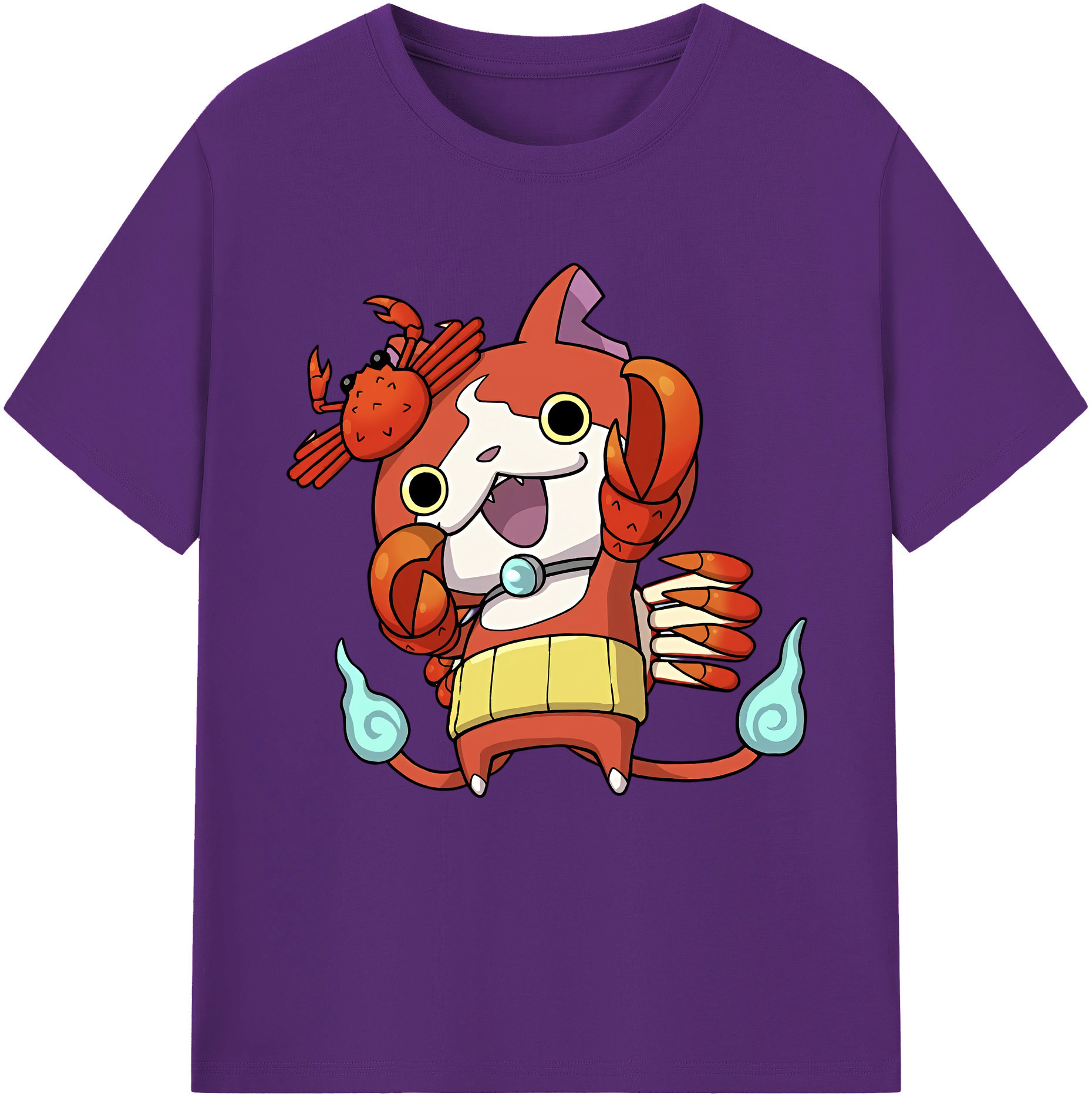 （画像用） 妖怪ウォッチ Yo-kai Watch 綿100％半袖Tシャツ（フロントプリント）
