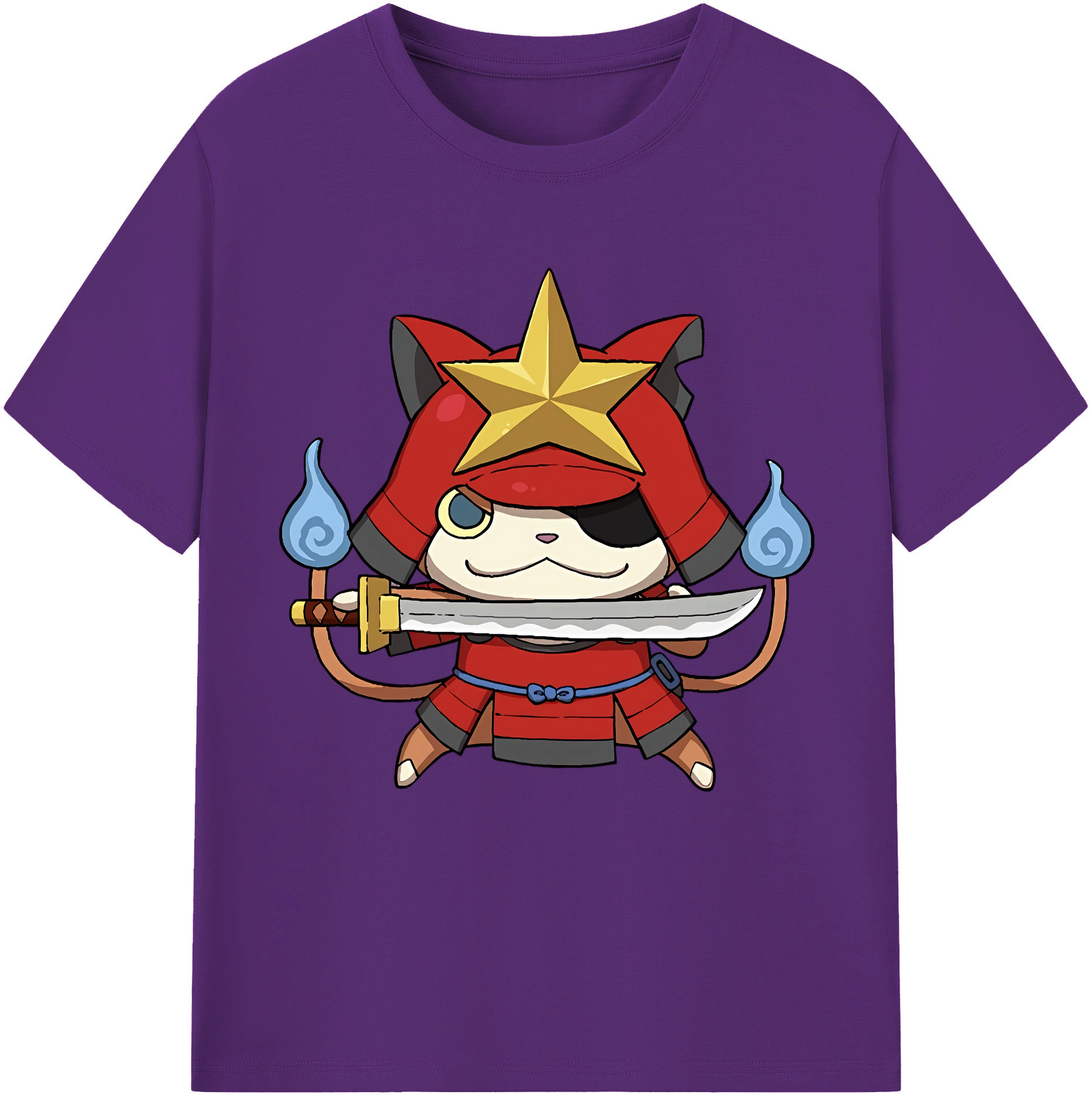 （画像用） 妖怪ウォッチ Yo-kai Watch 綿100％半袖Tシャツ（フロントプリント）