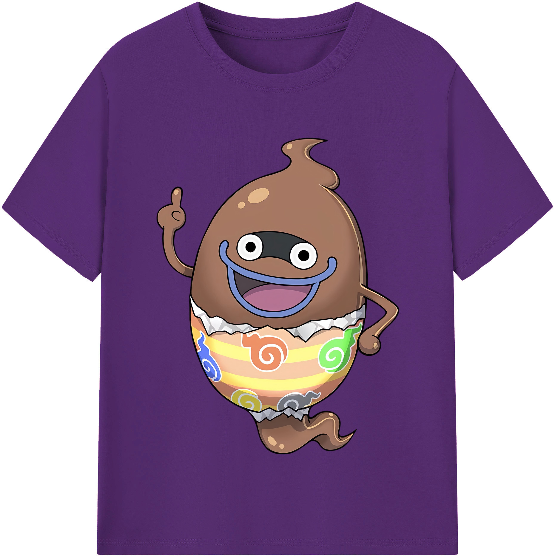 （画像用） 妖怪ウォッチ Yo-kai Watch 綿100％半袖Tシャツ（フロントプリント）