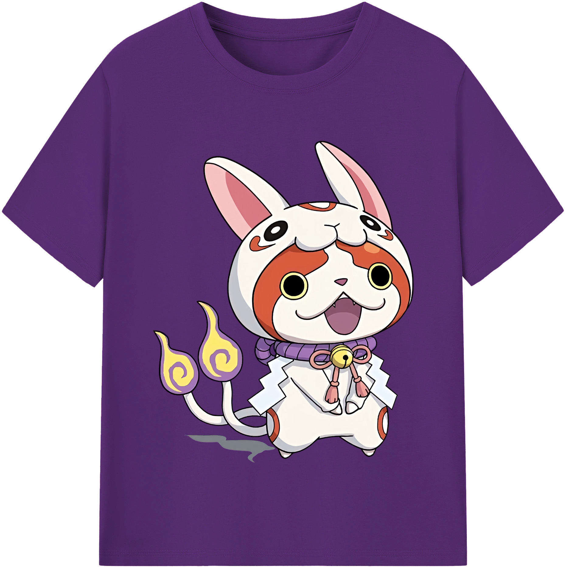 （画像用） 妖怪ウォッチ Yo-kai Watch 綿100％半袖Tシャツ（フロントプリント）