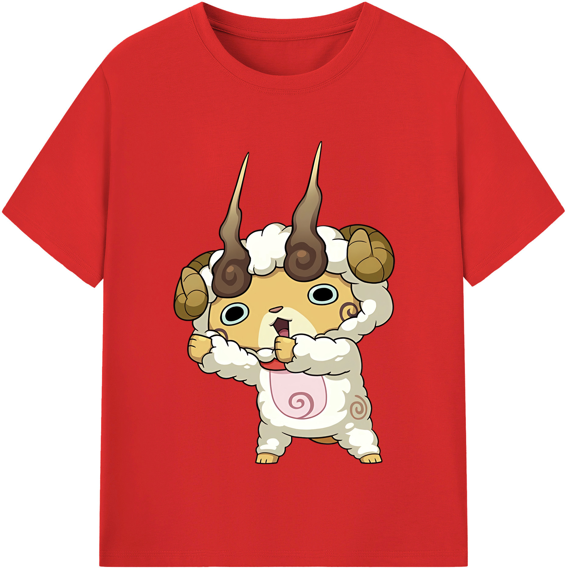 （画像用） 妖怪ウォッチ Yo-kai Watch 綿100％半袖Tシャツ（フロントプリント）