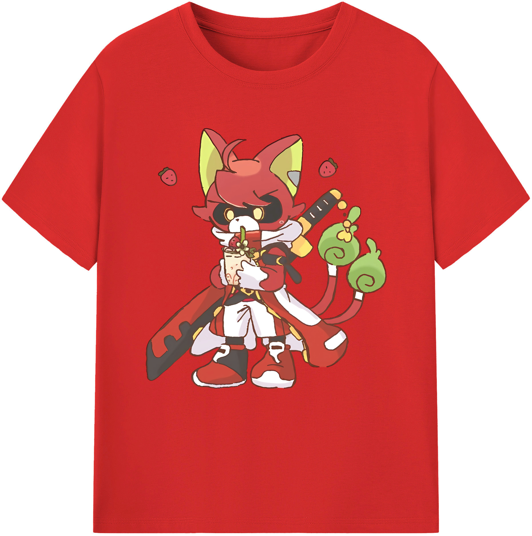（画像用） 妖怪ウォッチ Yo-kai Watch 綿100％半袖Tシャツ（フロントプリント）