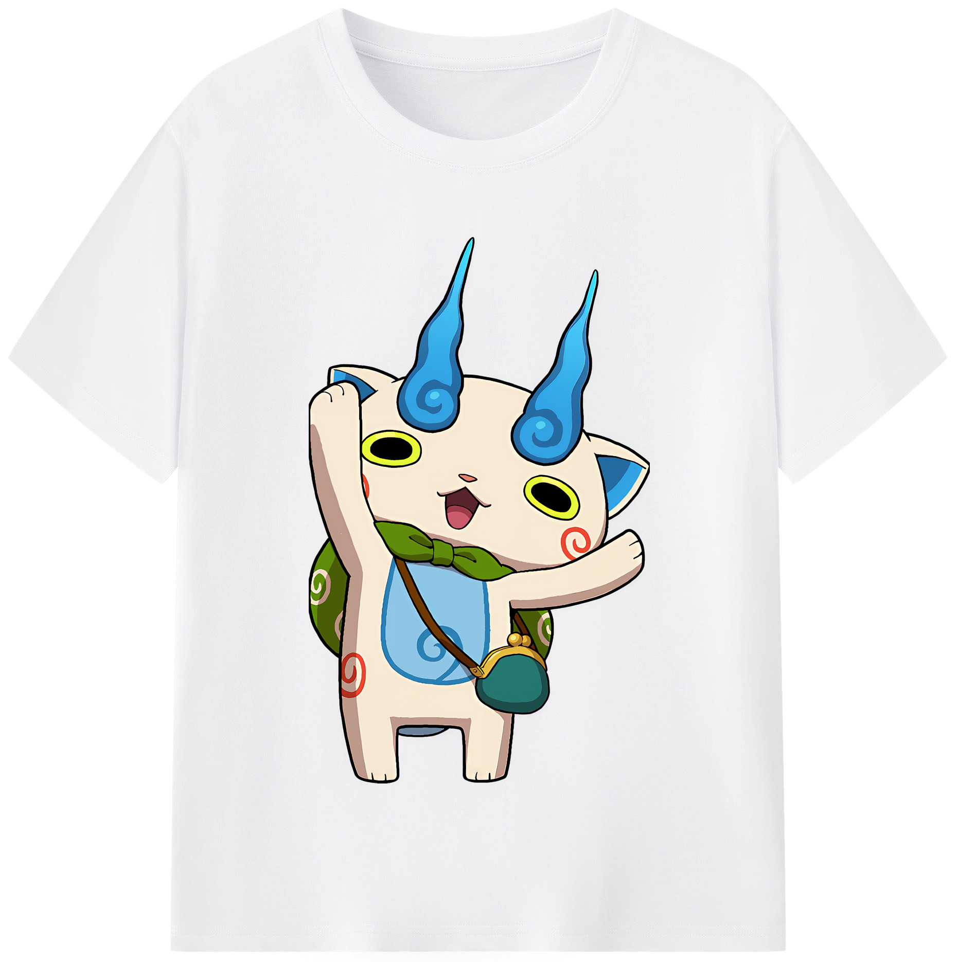 （画像用） 妖怪ウォッチ Yo-kai Watch 綿100％半袖Tシャツ（フロントプリント）