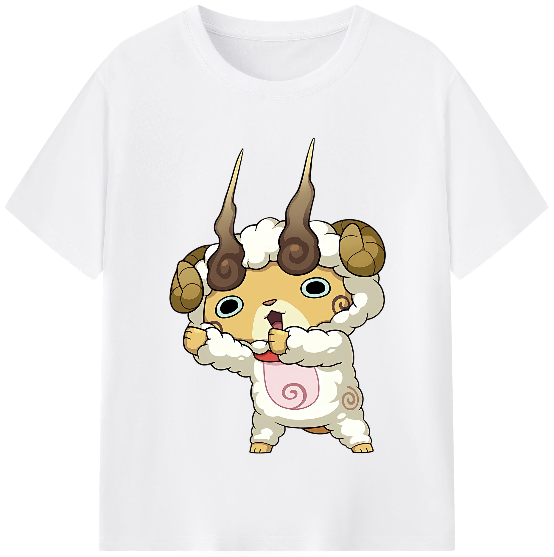 （画像用） 妖怪ウォッチ Yo-kai Watch 綿100％半袖Tシャツ（フロントプリント）