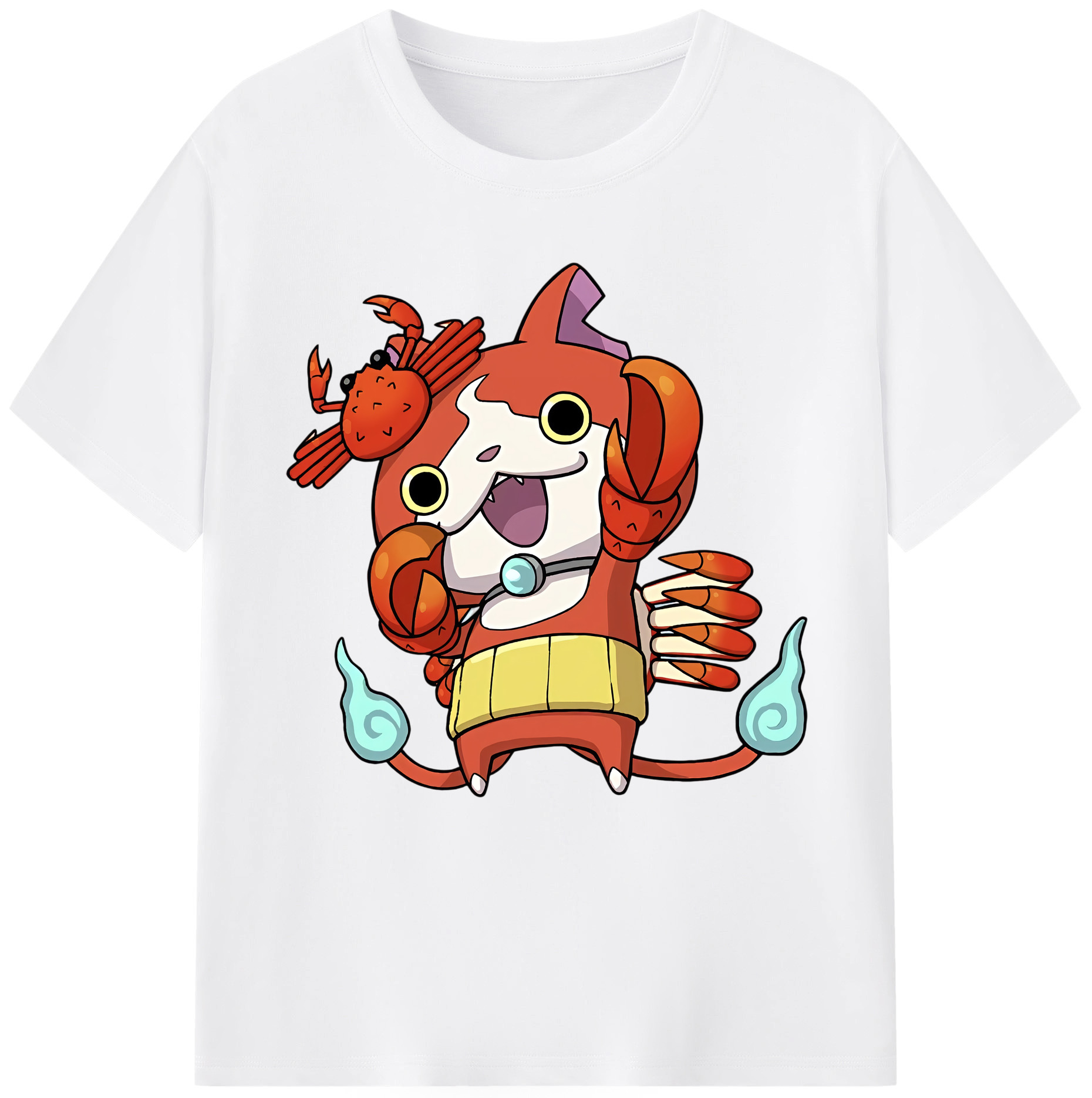 （画像用） 妖怪ウォッチ Yo-kai Watch 綿100％半袖Tシャツ（フロントプリント）